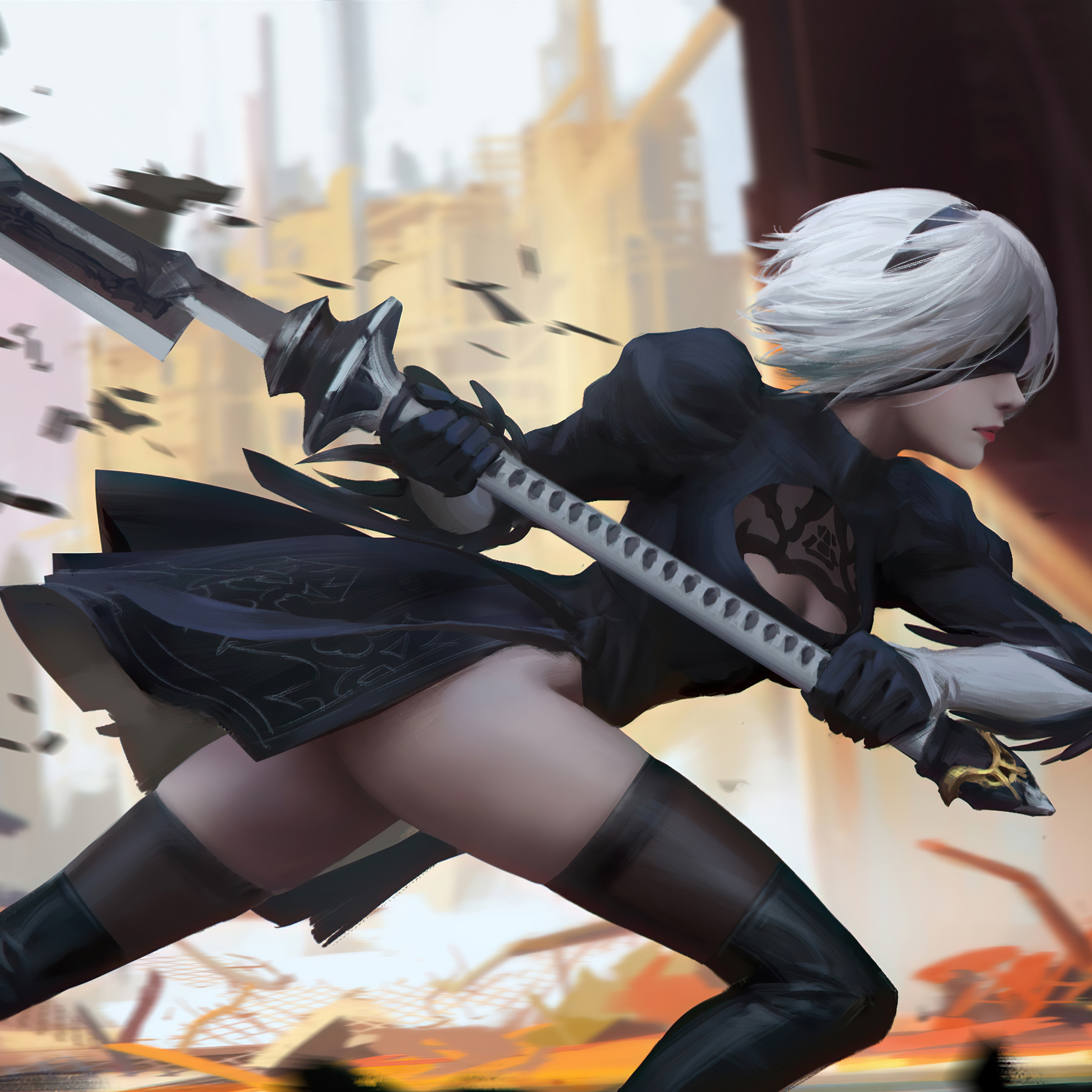 Determination overwatch nier automata futa movie