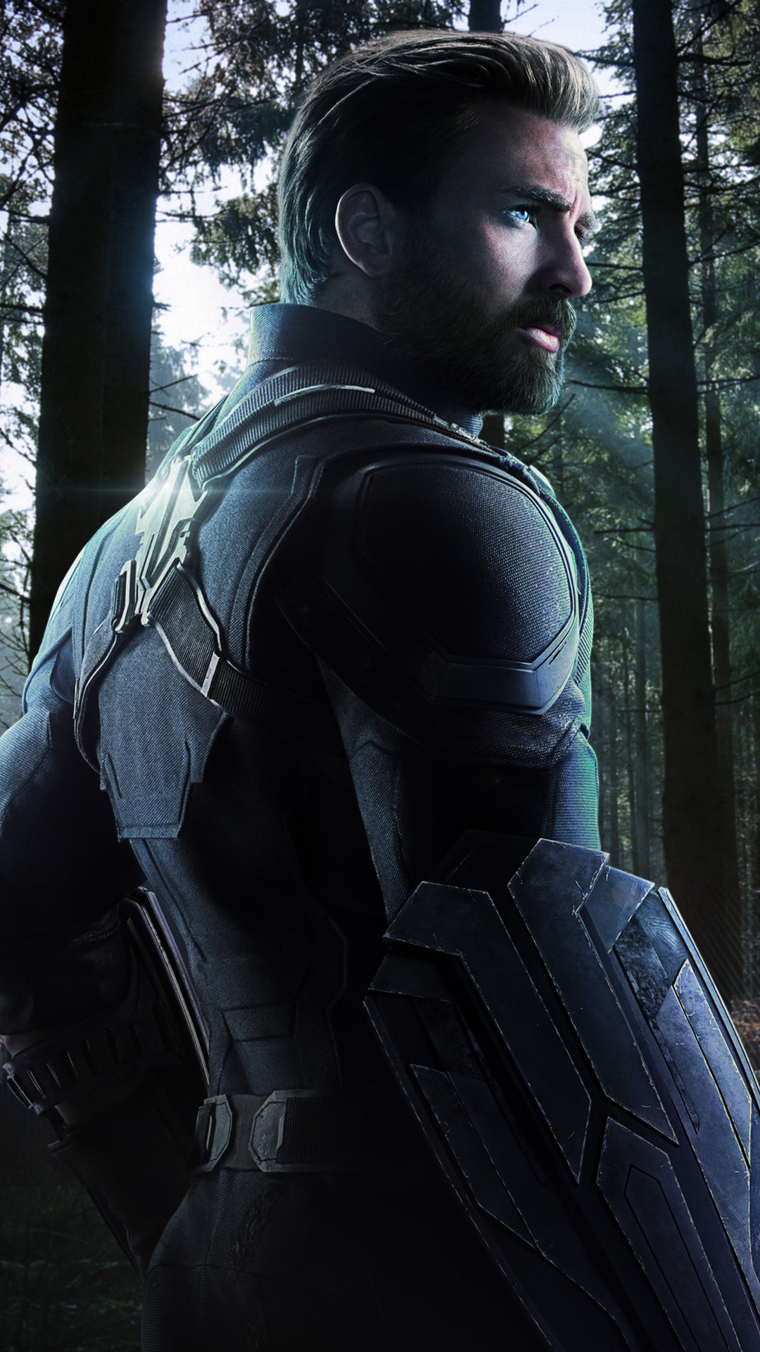 X Captain America In Avengers Infinity War Fan Artwork