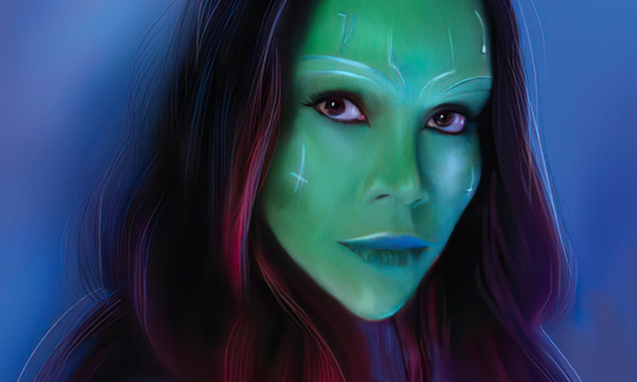 X Gamora Fanart X Resolution Hd K Wallpapers Images