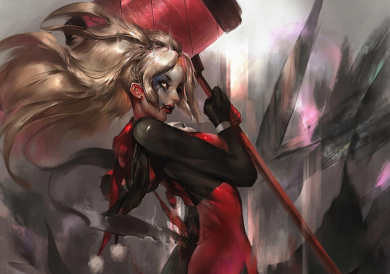 X Harley Quinn Artworks X Resolution Hd K Wallpapers