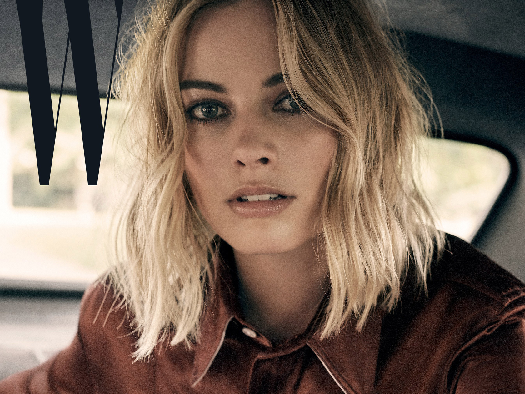 X Margot Robbie W Magazine X Resolution Hd K