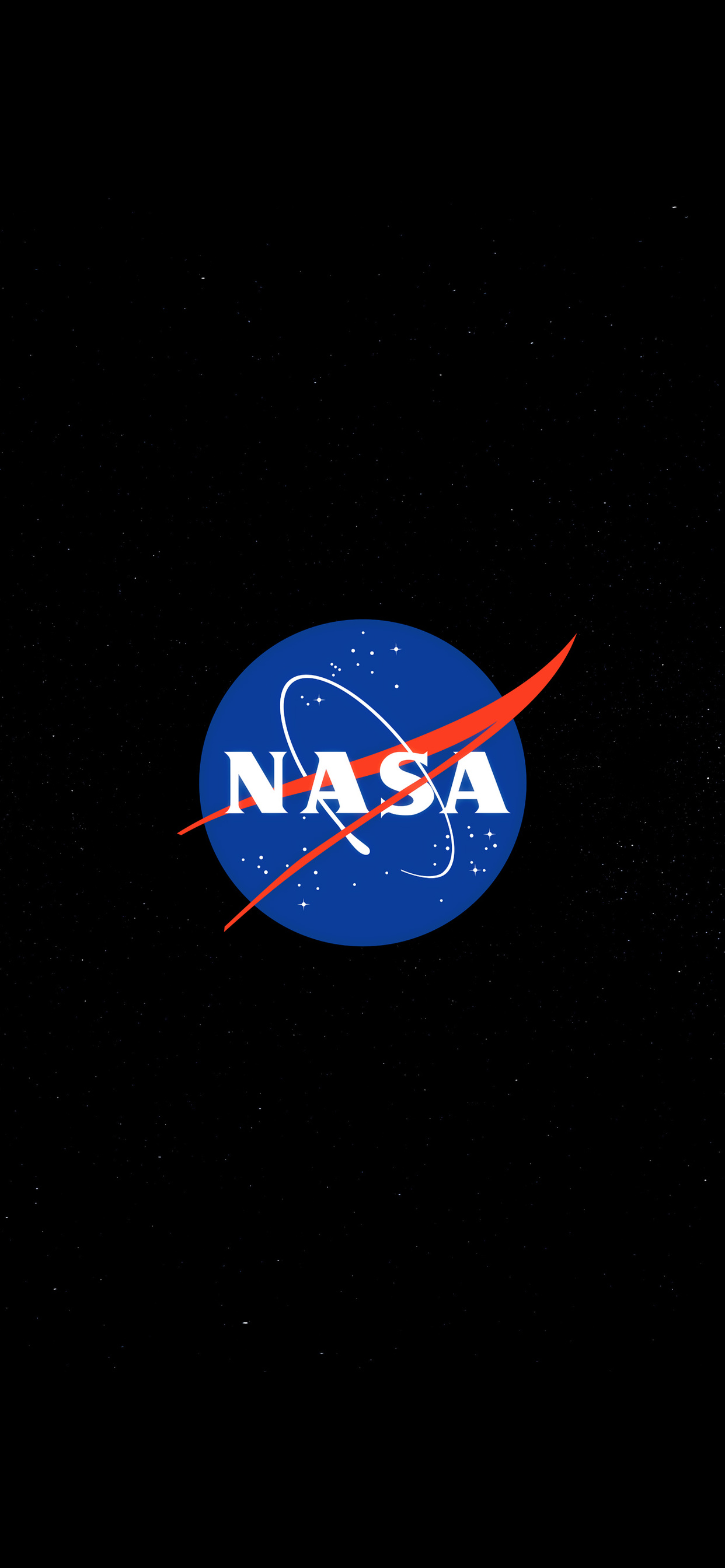 X Nasa Logo Black Oled K Iphone Xs Max Hd K Wallpapers