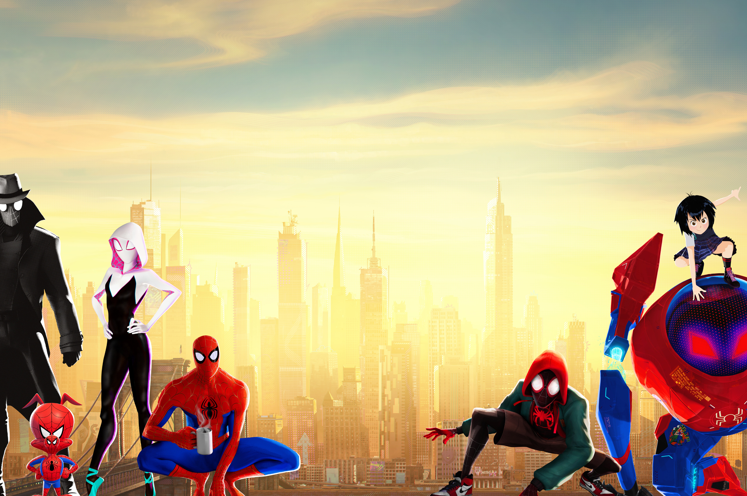 Spiderman into the spiderverse