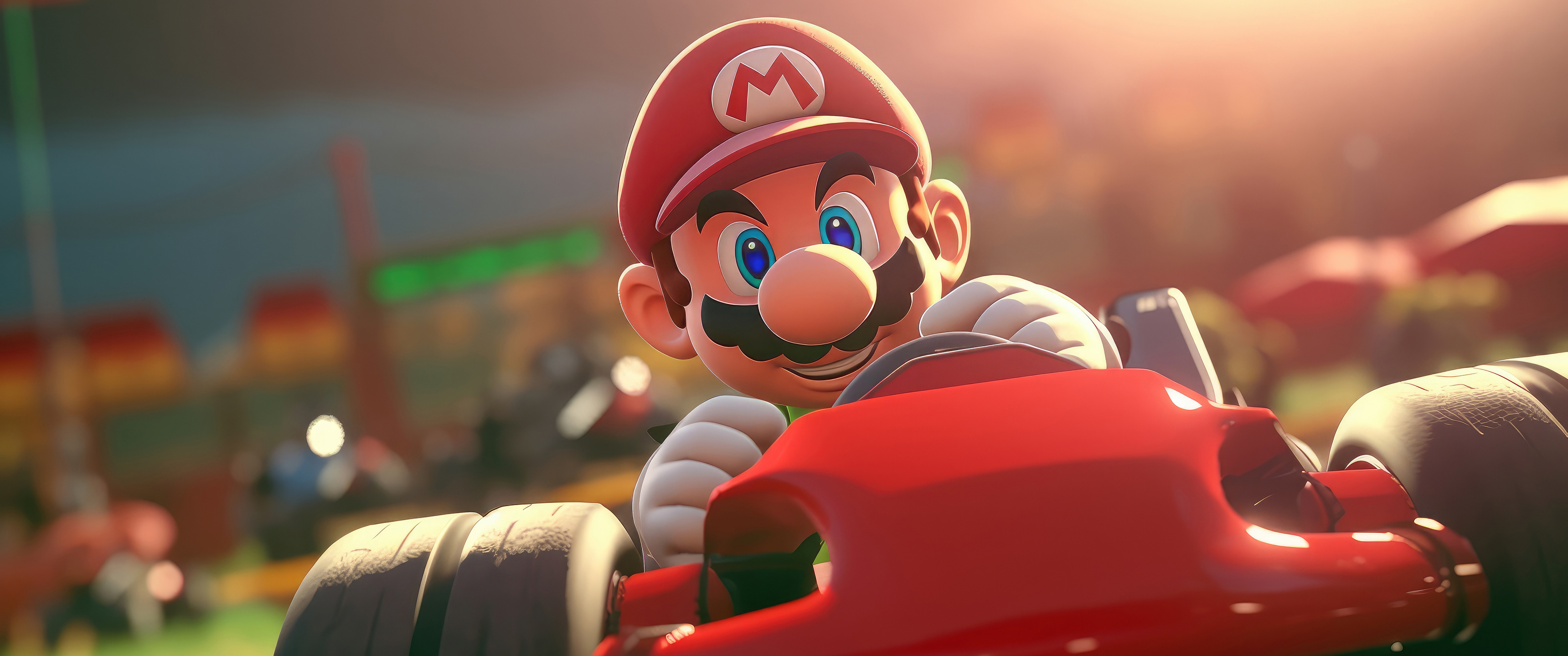 X Super Mario Kart Ultrawide Quad Hd P Hd K Wallpapers