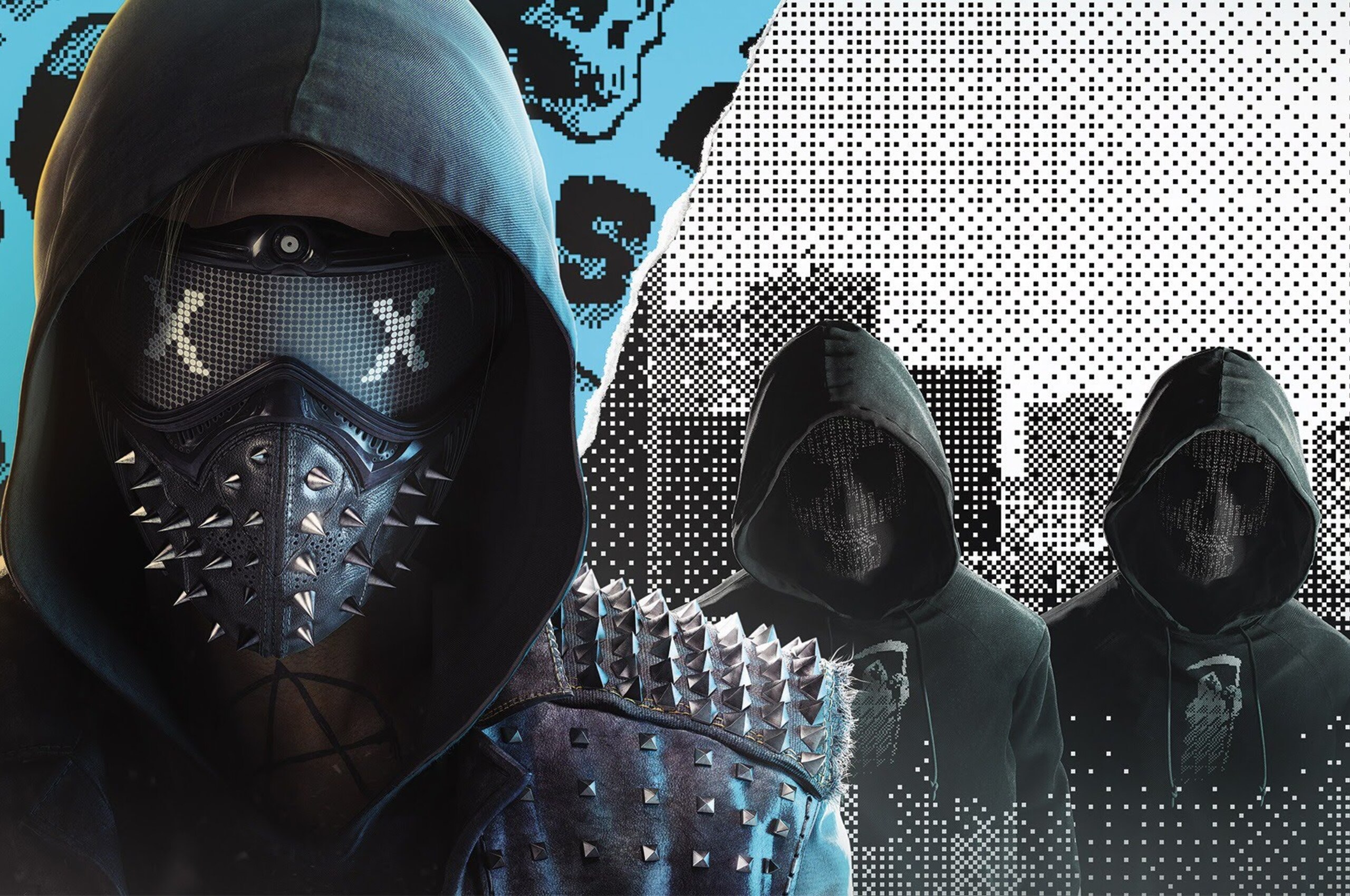 2560x1700 2016 Watch Dogs 2 Mask Chromebook Pixel HD 4k Wallpapers, Images,  Backgrounds, Photos and Pictures