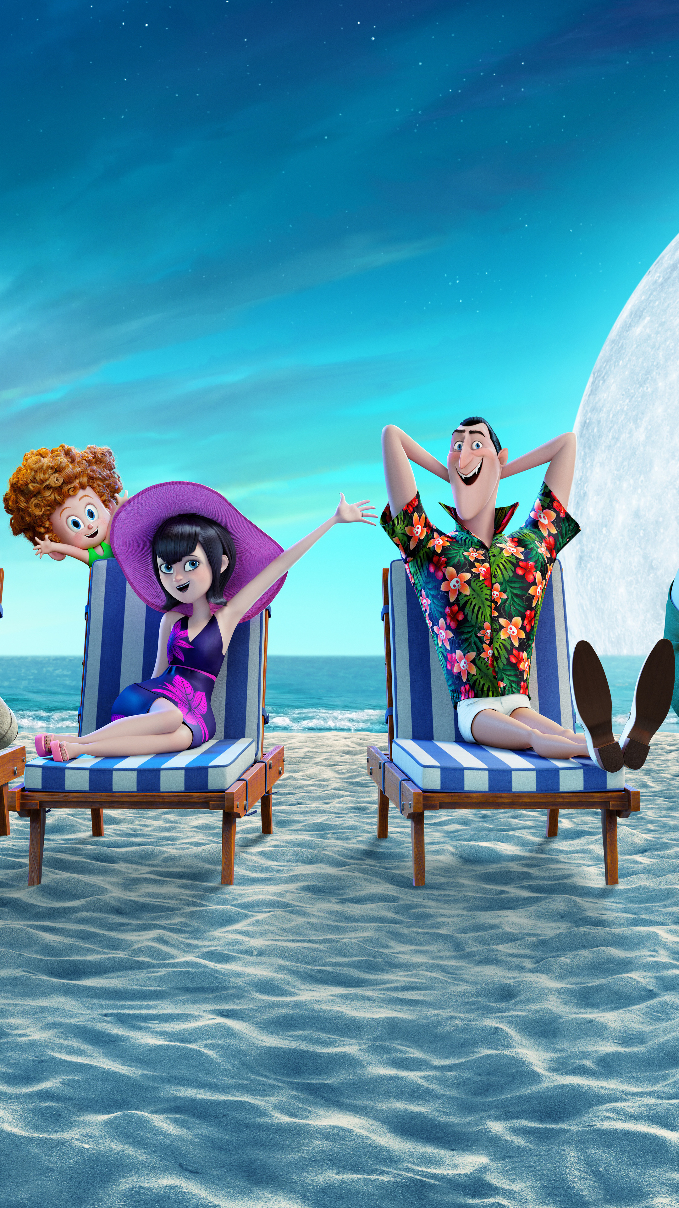 2160x3840 2018 Hotel Transylvania 3 Summer Vacation Animated Movie 8k ...