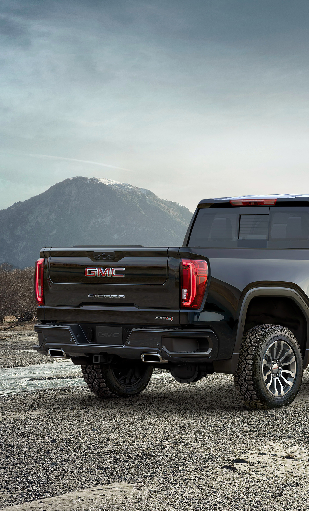 1280x2120 2019 GMC Sierra AT4 Rear iPhone 6+ ,HD 4k Wallpapers,Images ...