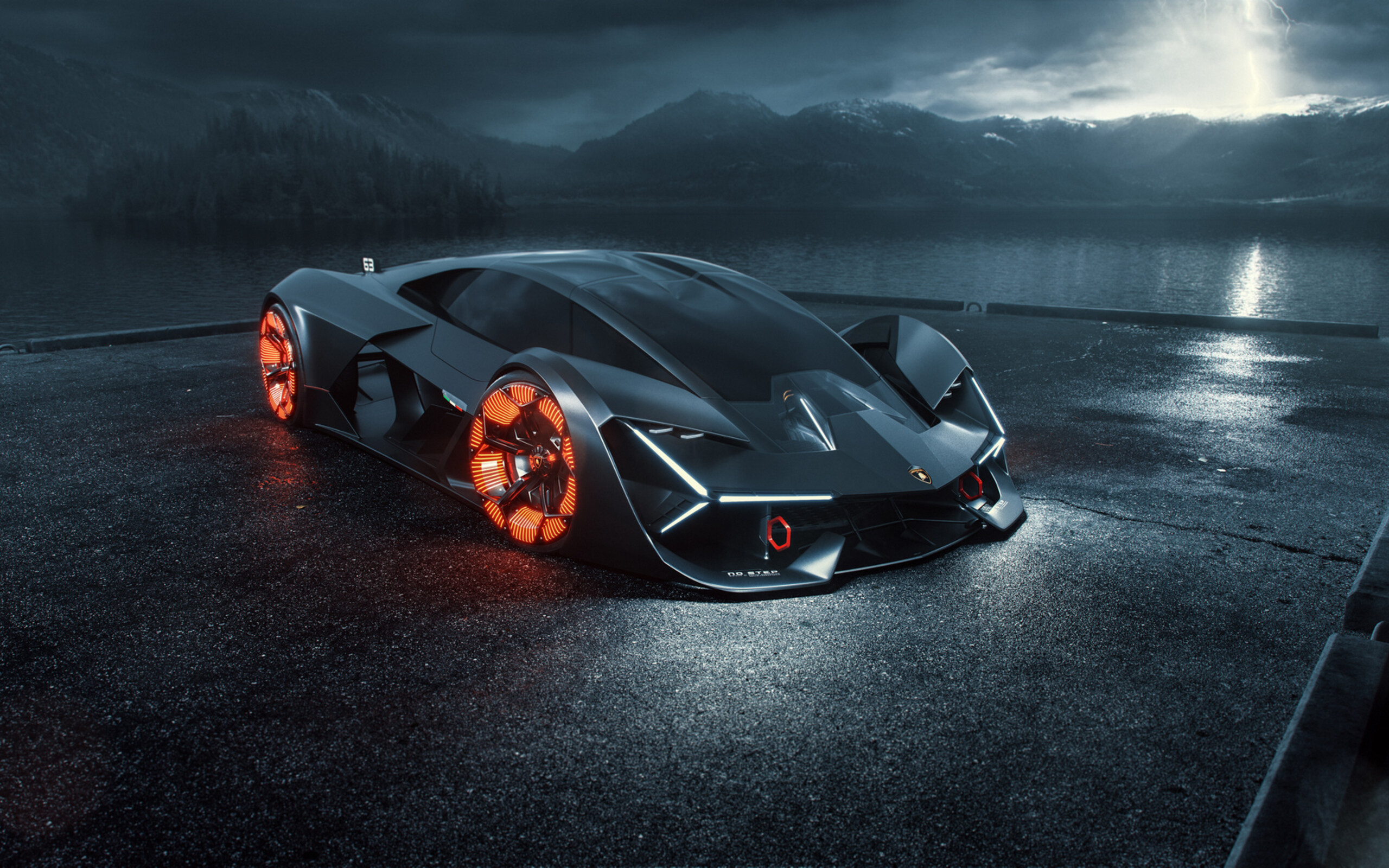 2560x1600 2019 Lamborghini Terzo Millennio Digital Art ...