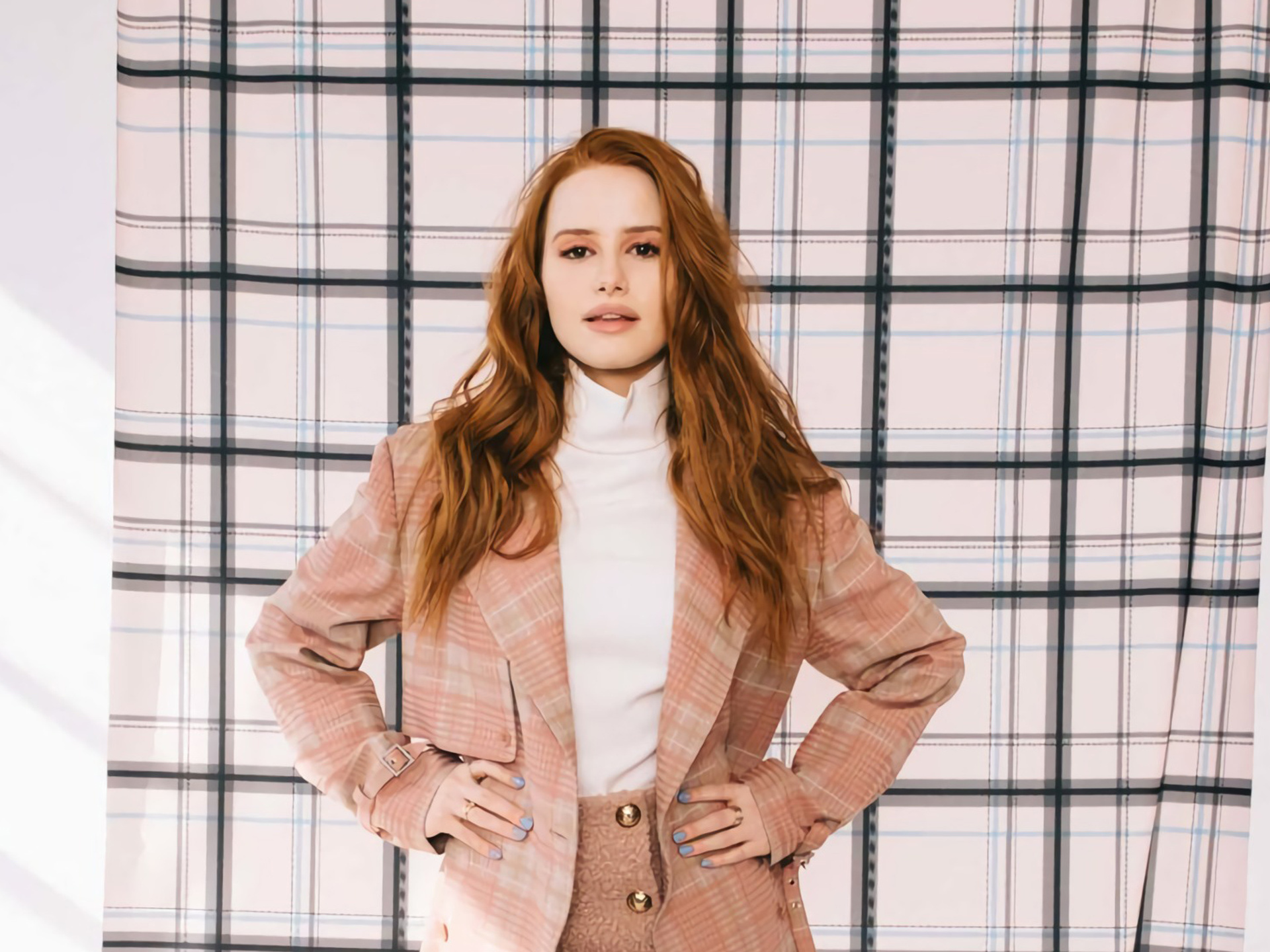 1920x1440 2019 Madelaine Petsch Nylon Magazine 1920x1440 Resolution HD