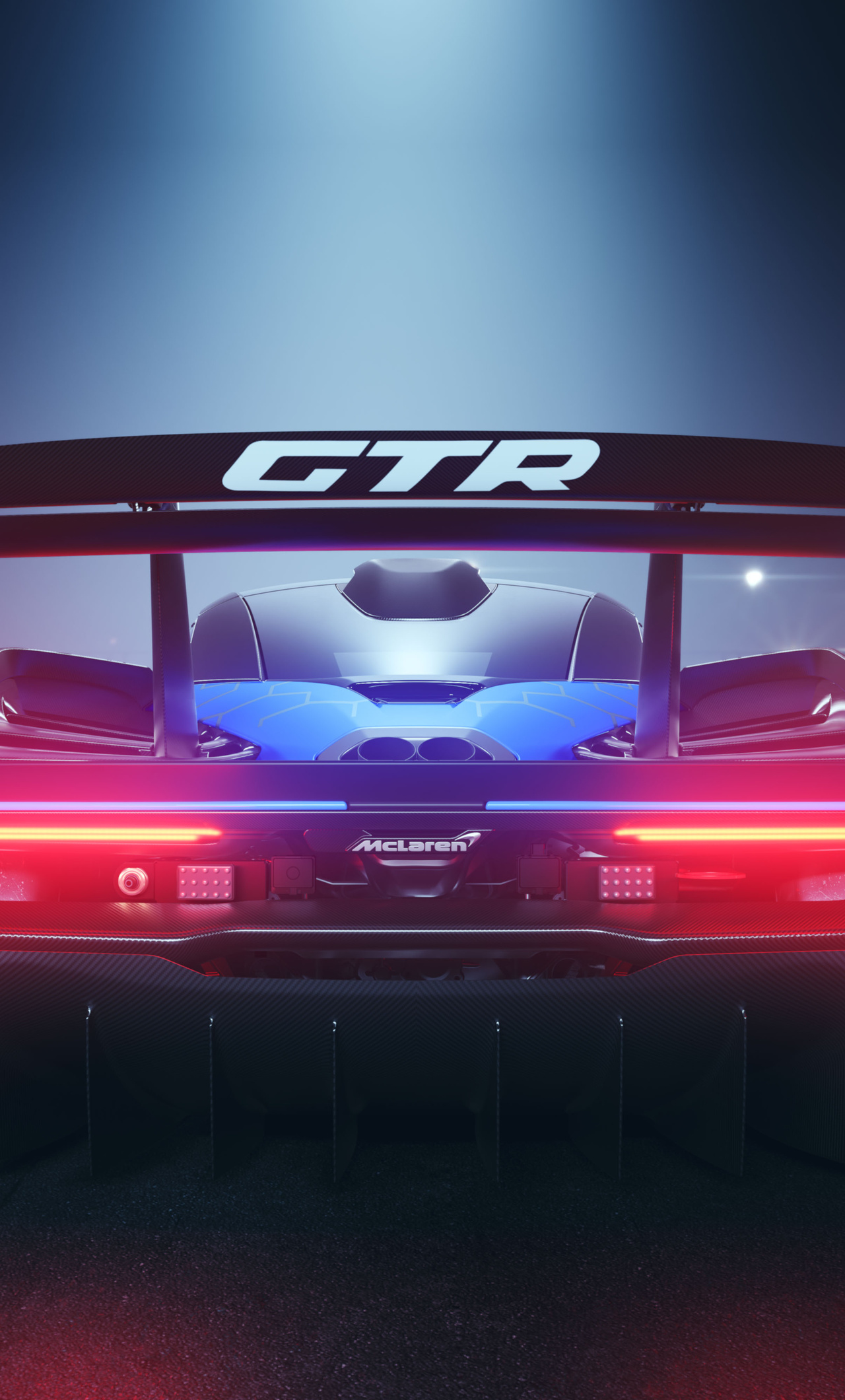 1280x2120 2019 McLaren Senna GTR Rear View iPhone 6+ ,HD 4k Wallpapers