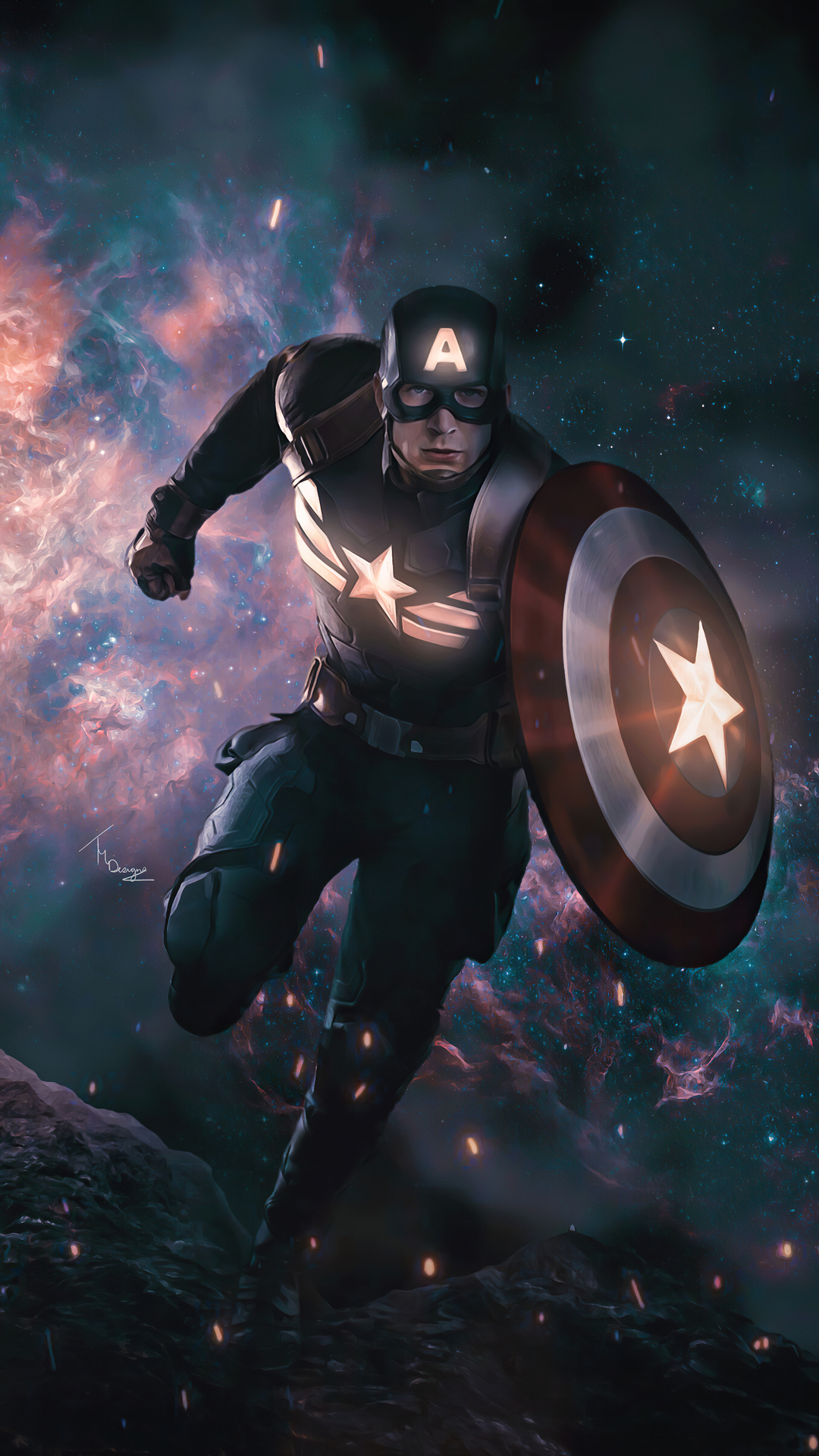 1080x1920 2020 Captain America 4k Artwork Iphone 7,6s,6 Plus, Pixel xl