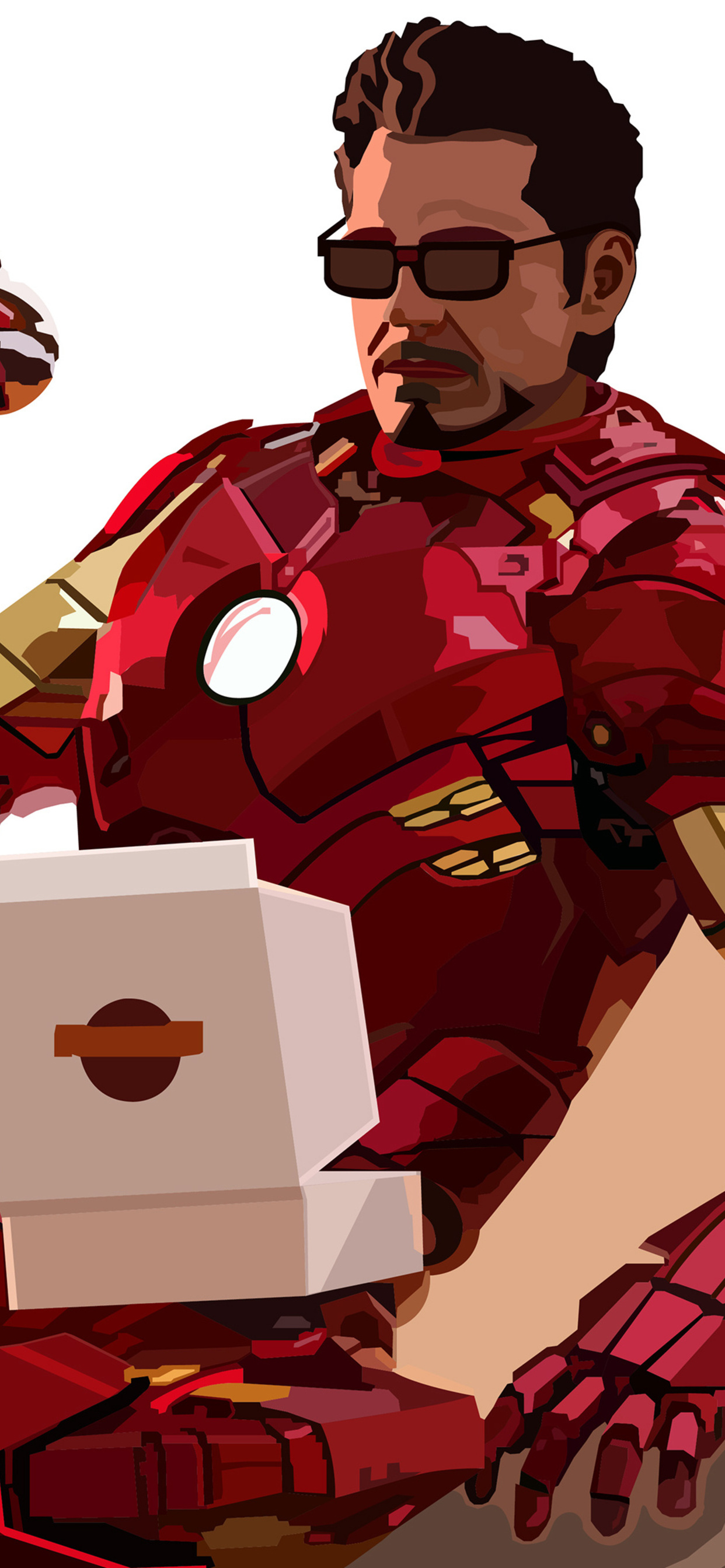 1242x2688 2020 Iron Man Eating Donuts Iphone XS MAX HD 4k Wallpapers