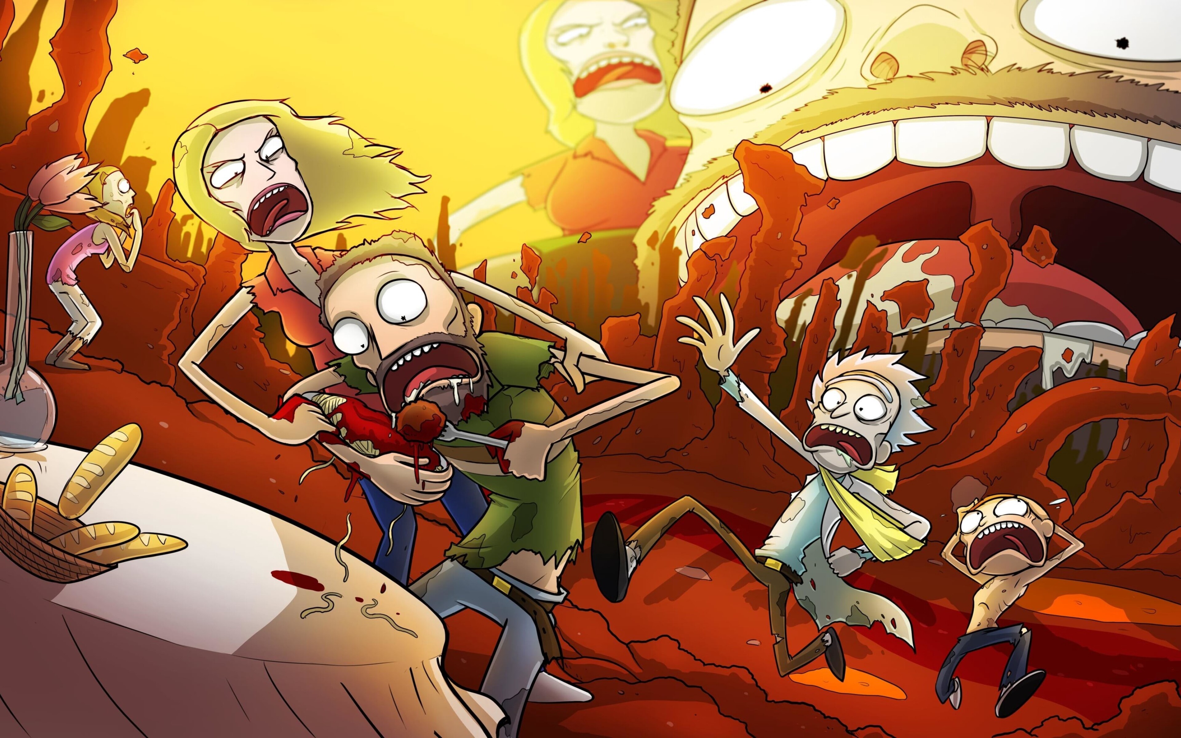 3840x2400 2020 Rick And Morty 4k HD 4k Wallpapers, Images ...