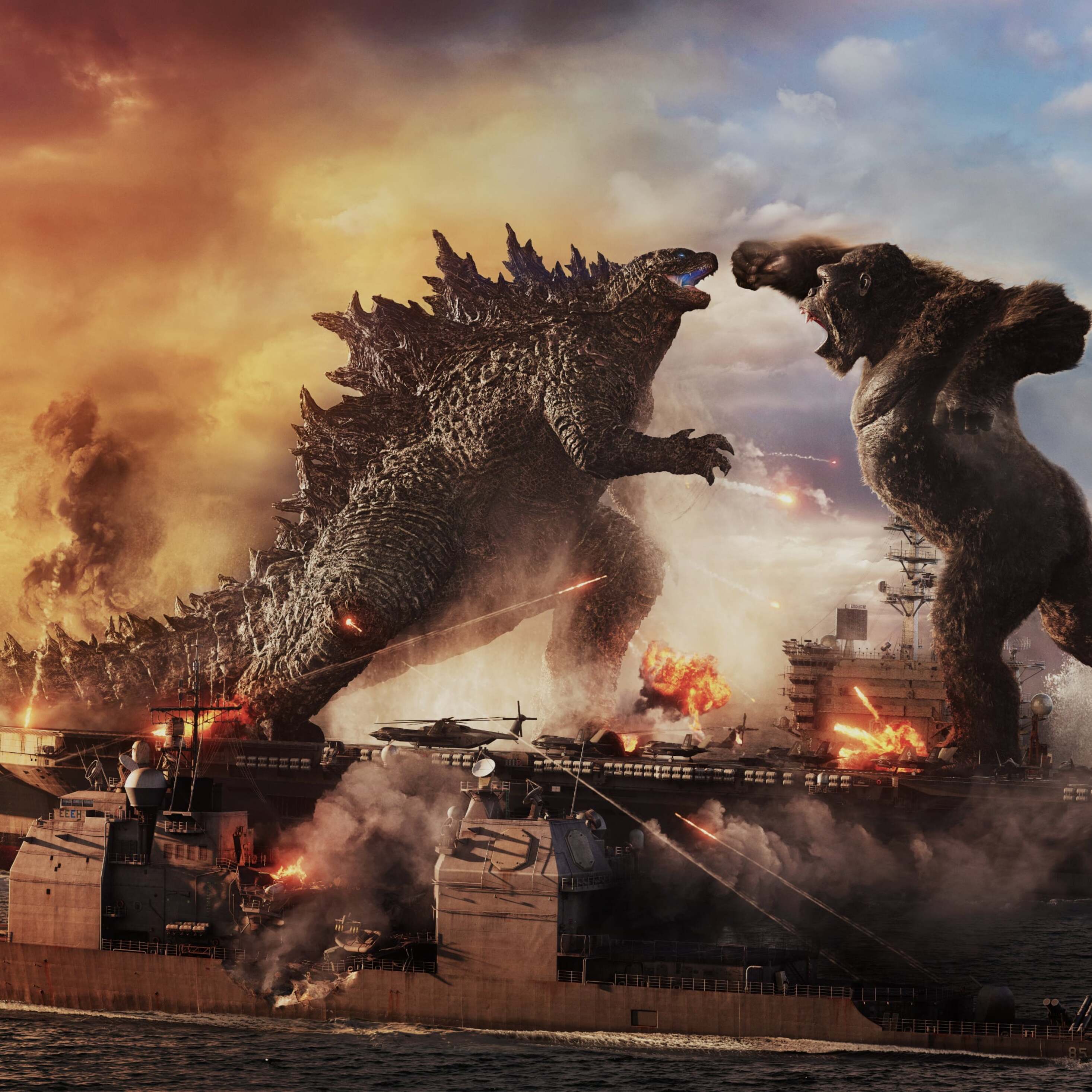 Годзилла против когда 2. Годзилла против Конга Godzilla vs. Kong. Годзилла против Конга 2021. Кинг-Конг против Годзиллы 2021.