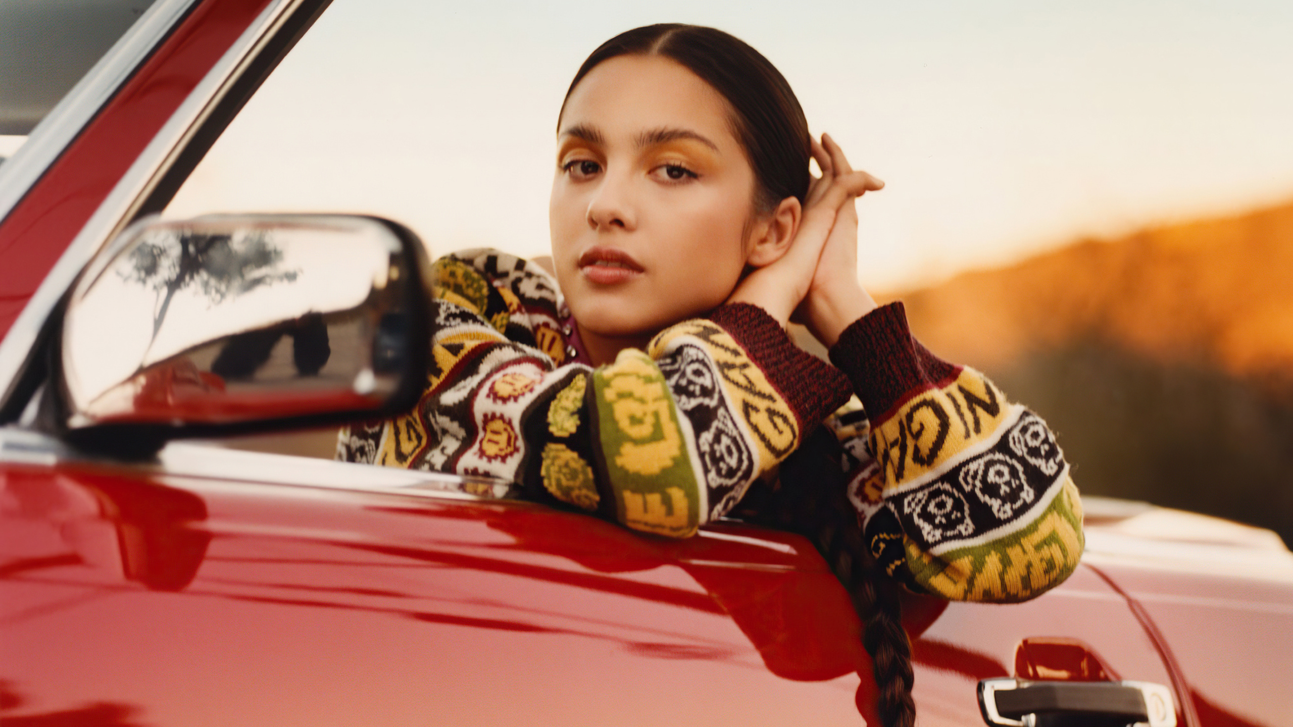 2560x1440 2021 Olivia Rodrigo Teen Vogue 4k 1440P Resolution HD 4k