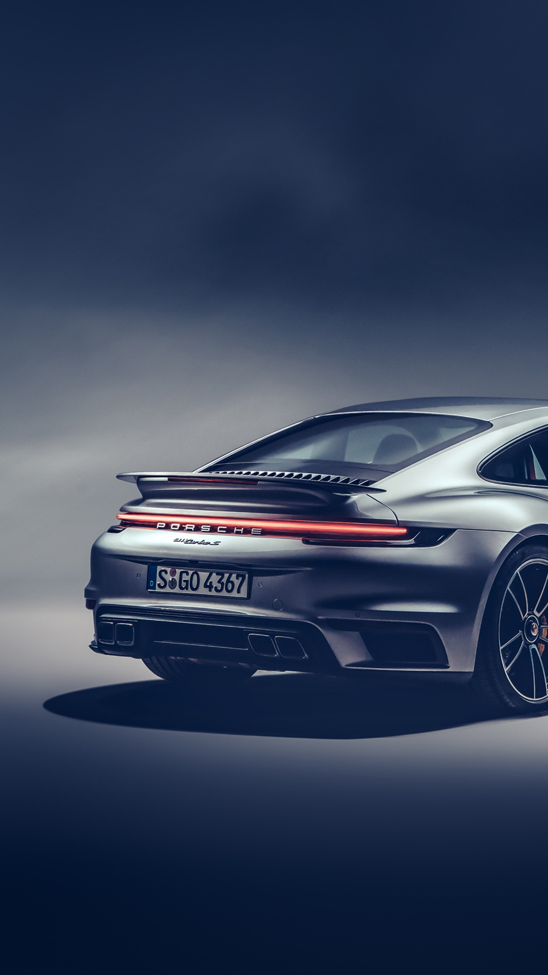 1080x1920 2021 Porsche 911 Turbo S Rear View Iphone 7,6s,6 Plus, Pixel ...