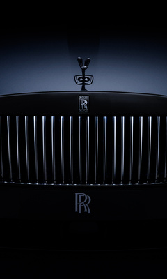 2021 Rolls Royce Black Badge Ghost Front Grill Wallpaper In 240x400 Resolution