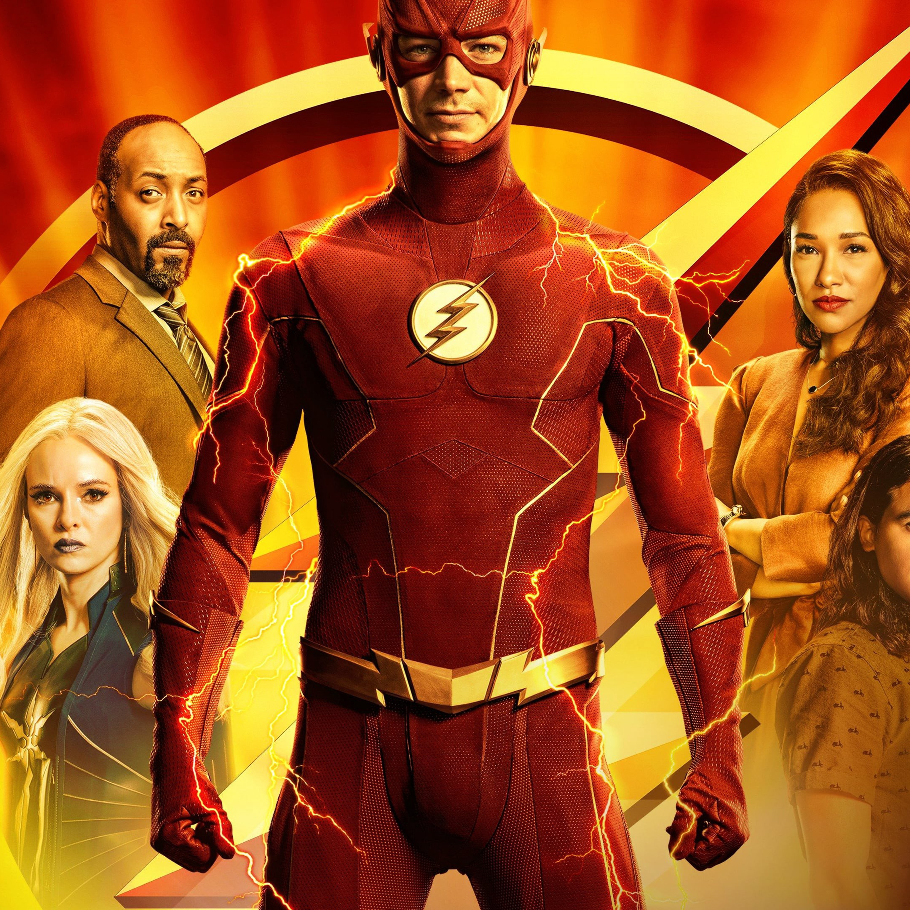 2932x2932 2021 The Flash Season 7 Ipad Pro Retina Display ,HD 4k