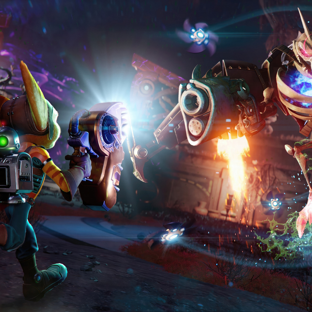 1024x1024 2023 Ratchet And Clank Rift Apart Ps5 1024x1024 Resolution HD ...