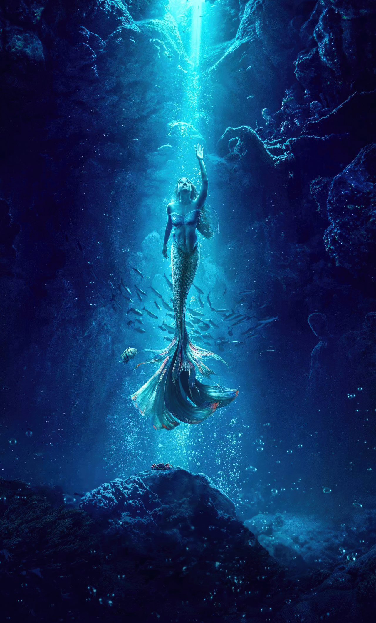 1280x2120 2023 The Little Mermaid Movie 5k iPhone 6+ HD 4k Wallpapers