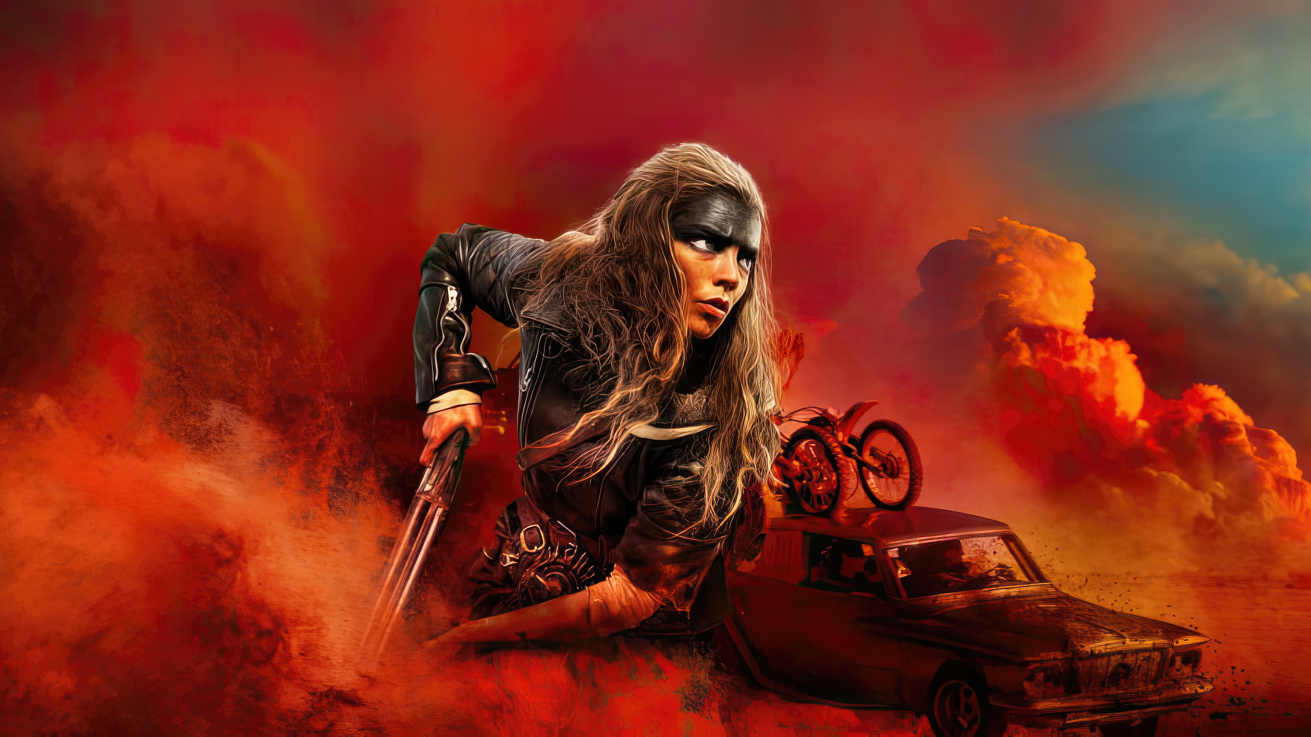 2560x1440 2024 Furiosa A Mad Max Saga 4k Poster 1440P Resolution ,HD 4k ...