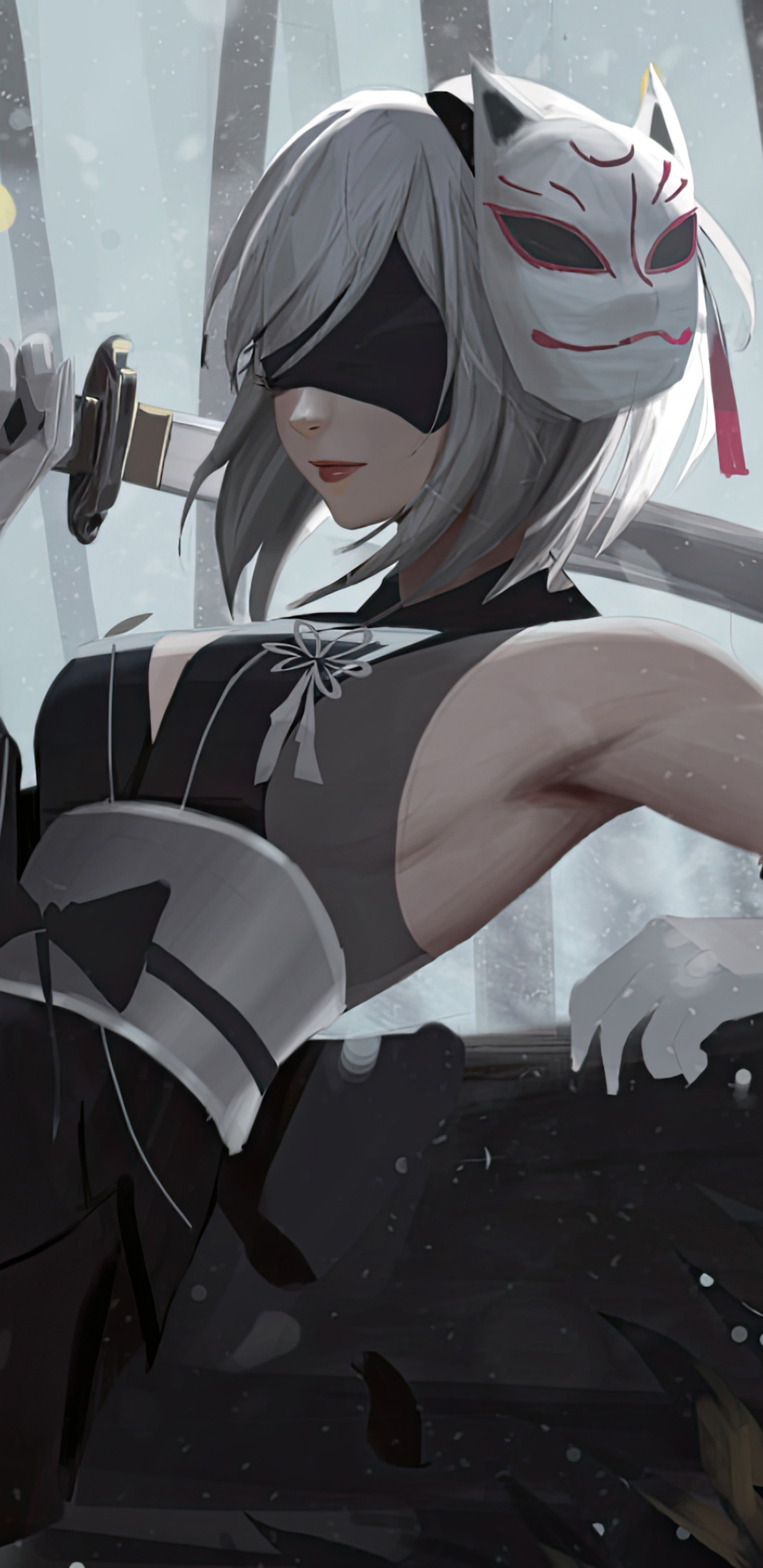 1440x2960 2b Nier Automata Analyzing Samsung Galaxy Note 9,8, S9,S8,S8 ...