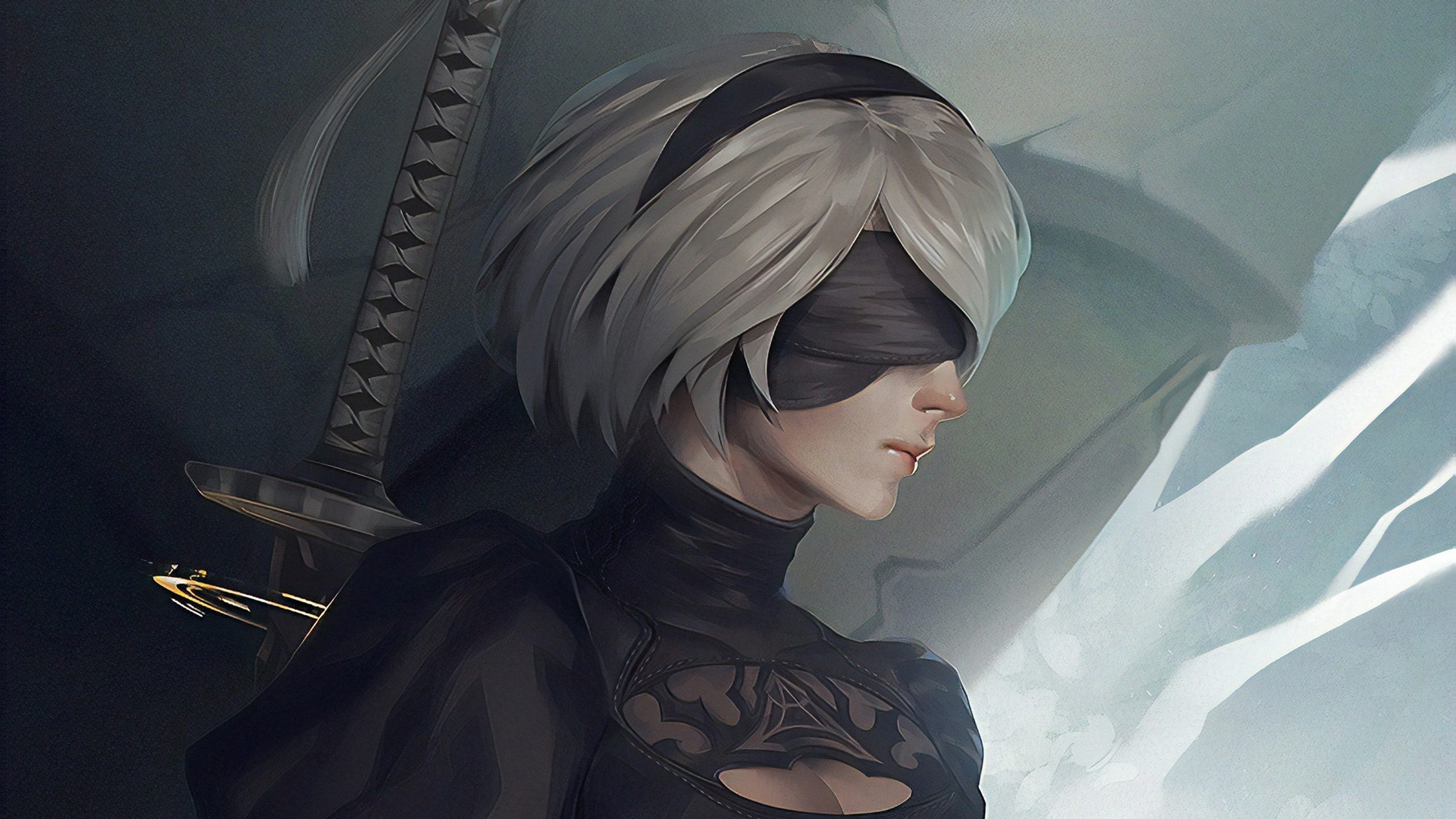 2560x1440 2bnier Automata 1440P Resolution HD 4k Wallpapers, Images ...