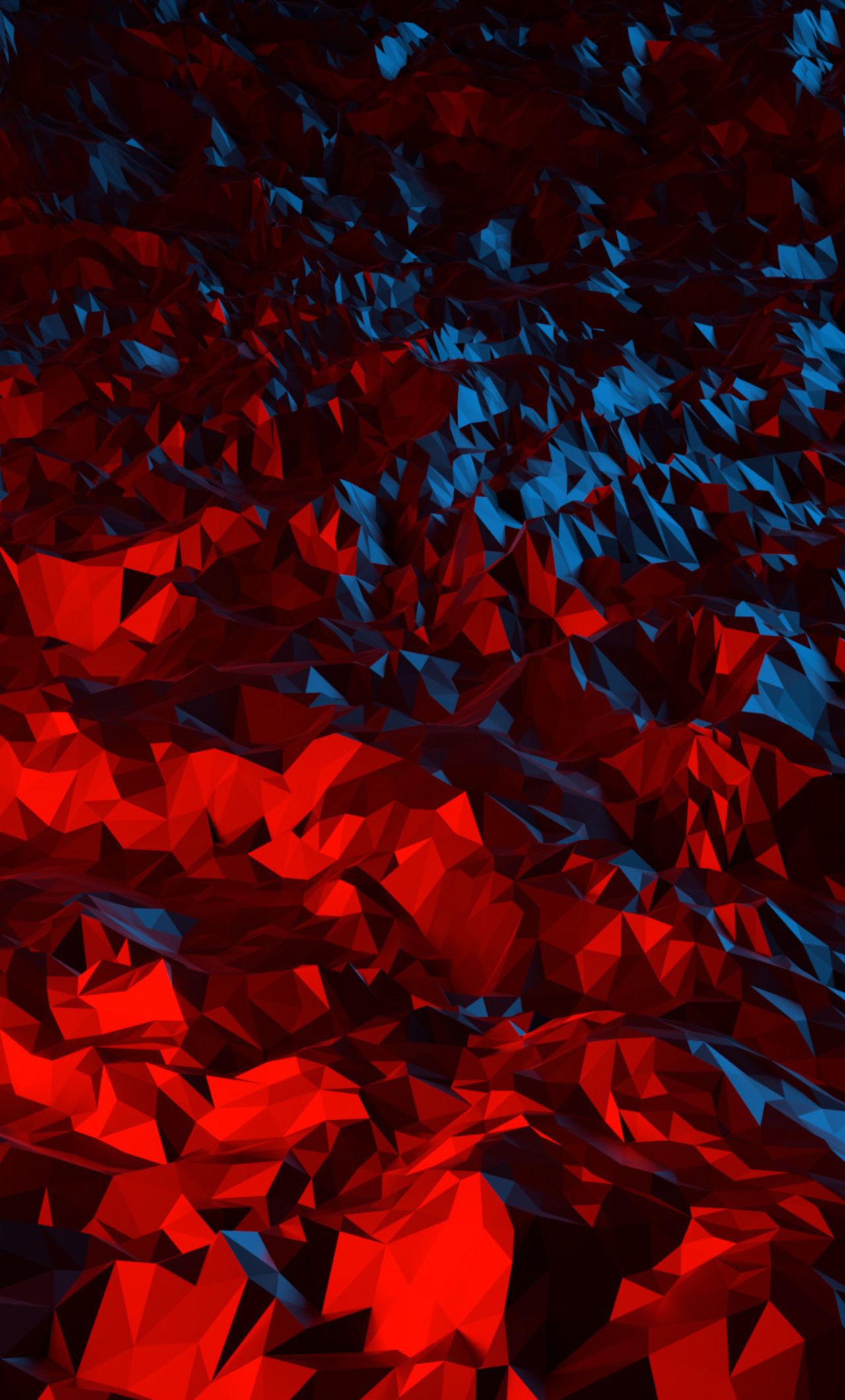 1280x2120 3d Abstract Traingle Low Poly iPhone 6+ ,HD 4k Wallpapers ...