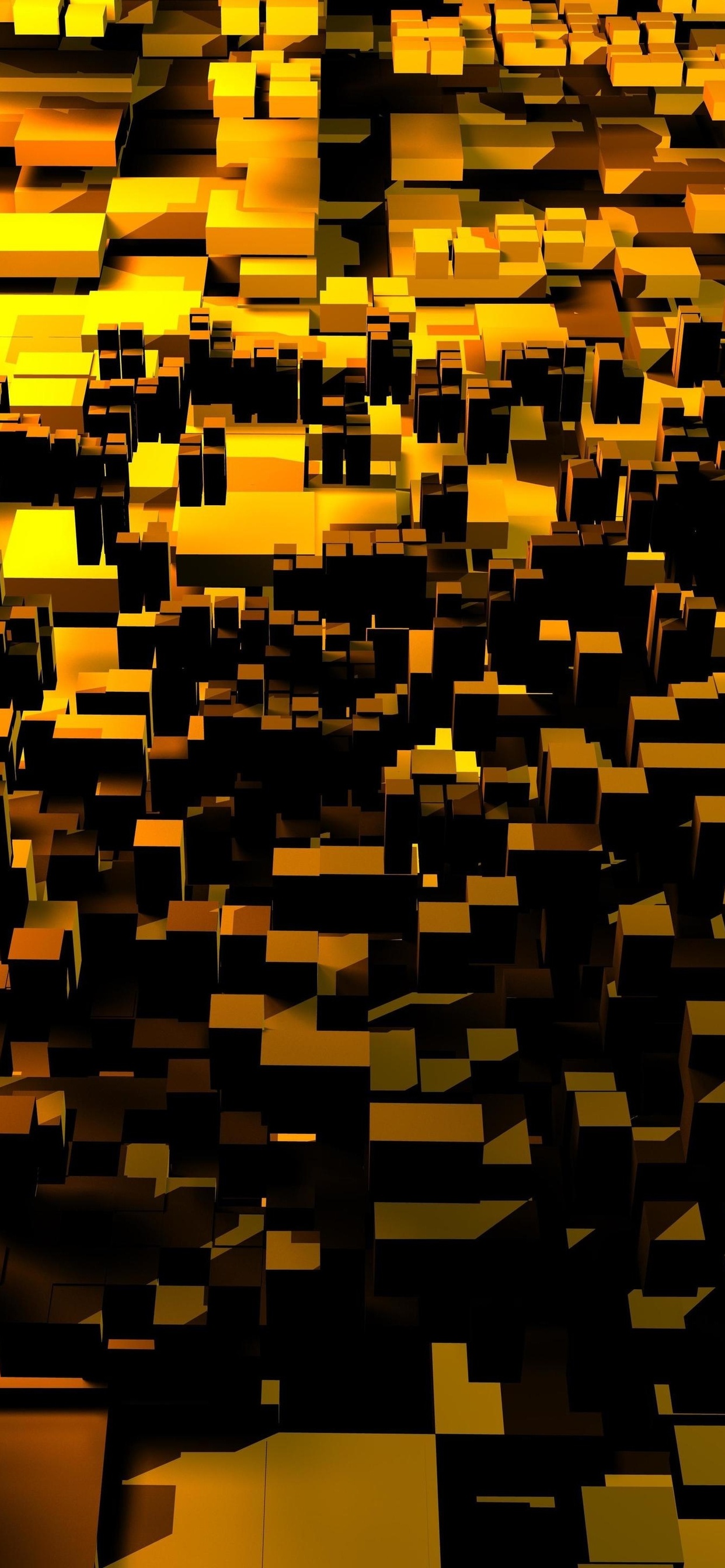 1242x2688 3d Cubes Gold 5k Iphone XS MAX HD 4k Wallpapers, Images,  Backgrounds, Photos and Pictures