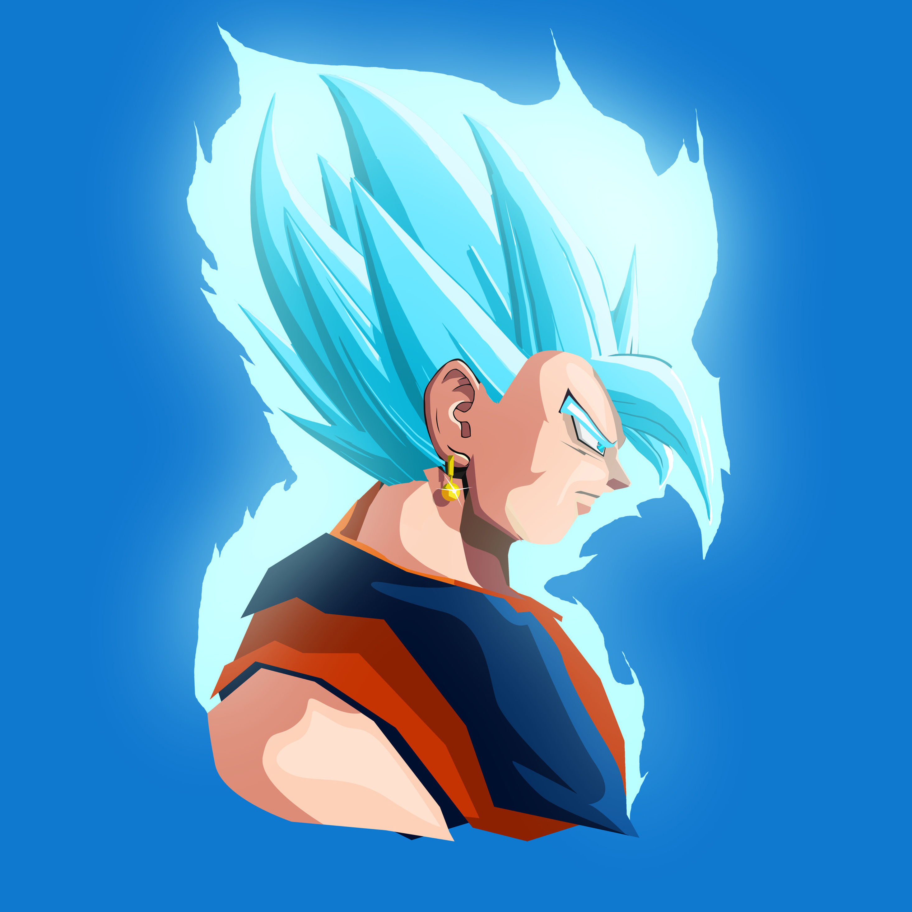 2932x2932 Dragon Ball Z Gogeta 4k Ipad Pro Retina Display HD 4k