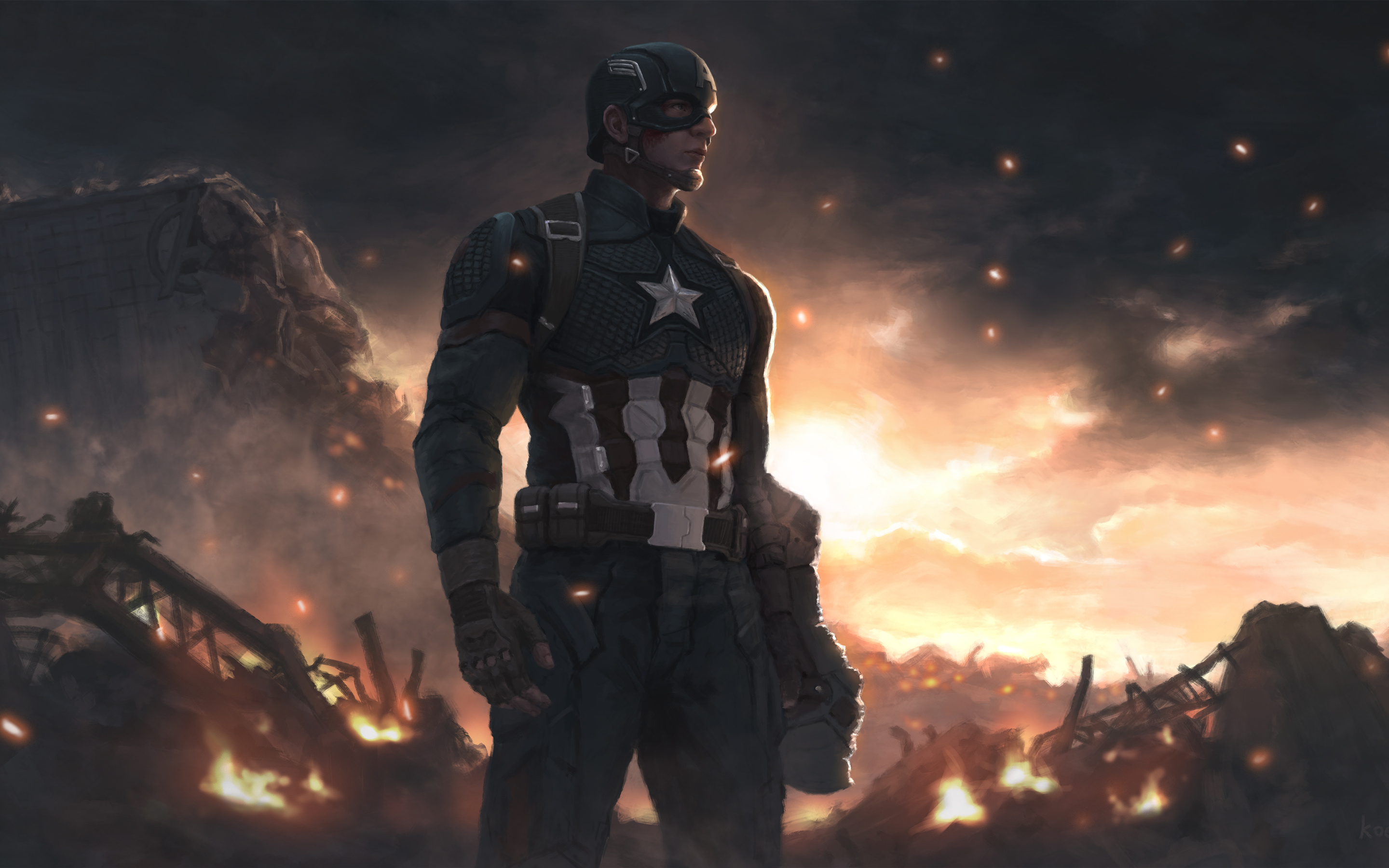 2880x1800 4k Captain America 2020 Artwork Macbook Pro Retina ,HD 4k ...