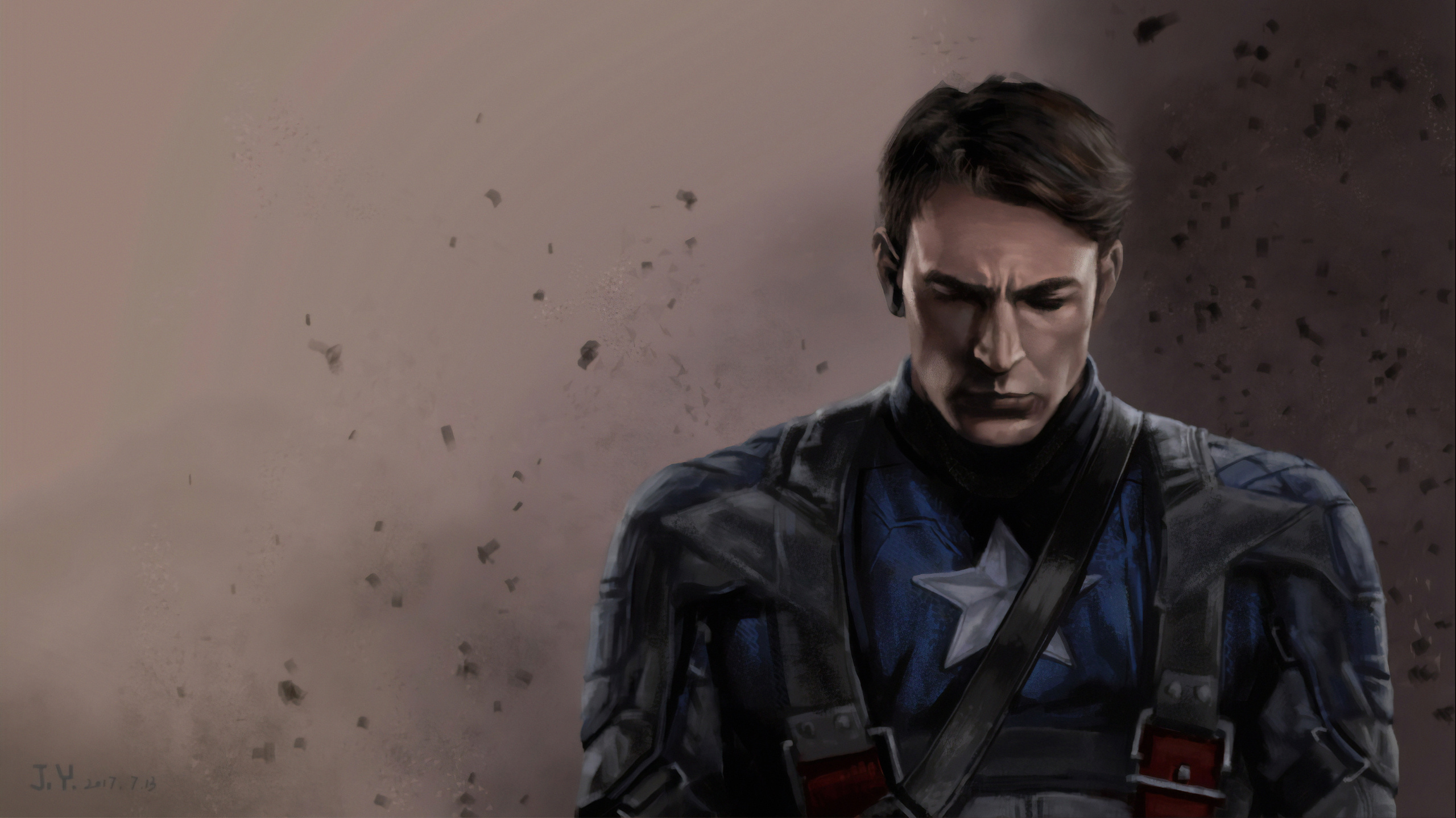 2560x1440 4k Captain America Art 1440p Resolution Hd 4k Wallpapers 