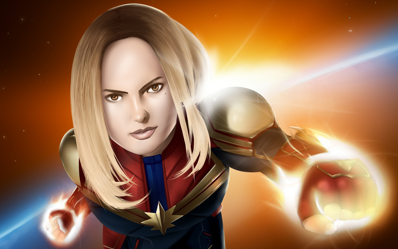 1280x800 4k Captain Marvel Art 720p ,hd 4k Wallpapers,images 