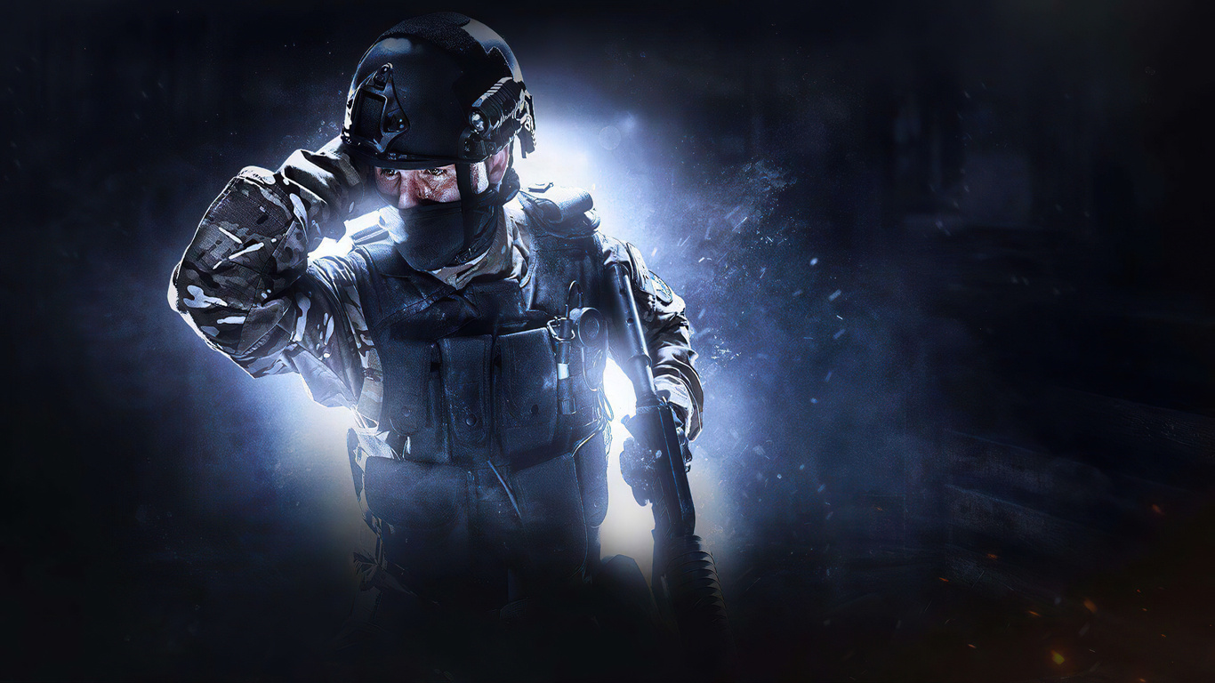 Download Cs:go Wallpaper in 1366x768 Resolution