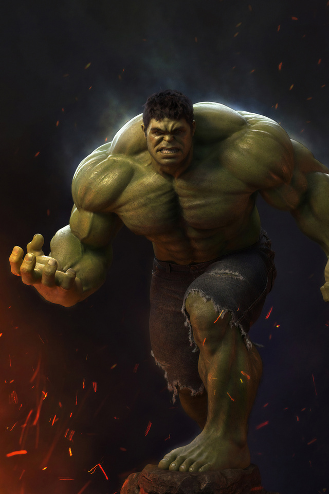 640x960 4k Hulk iPhone 4, iPhone 4S HD 4k Wallpapers, Images