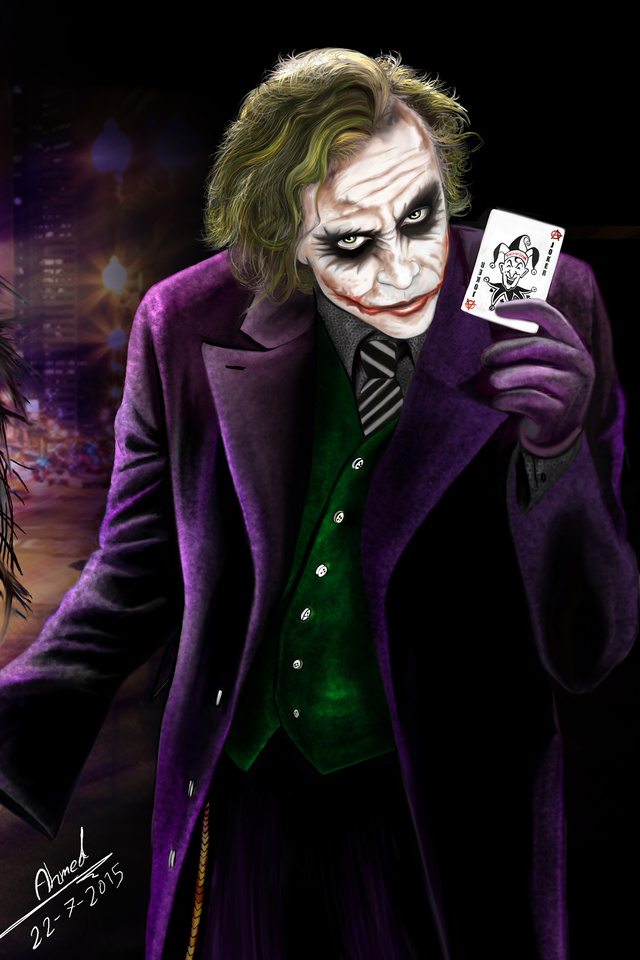 Iphone 4k Wallpaper Of Joker Test 6