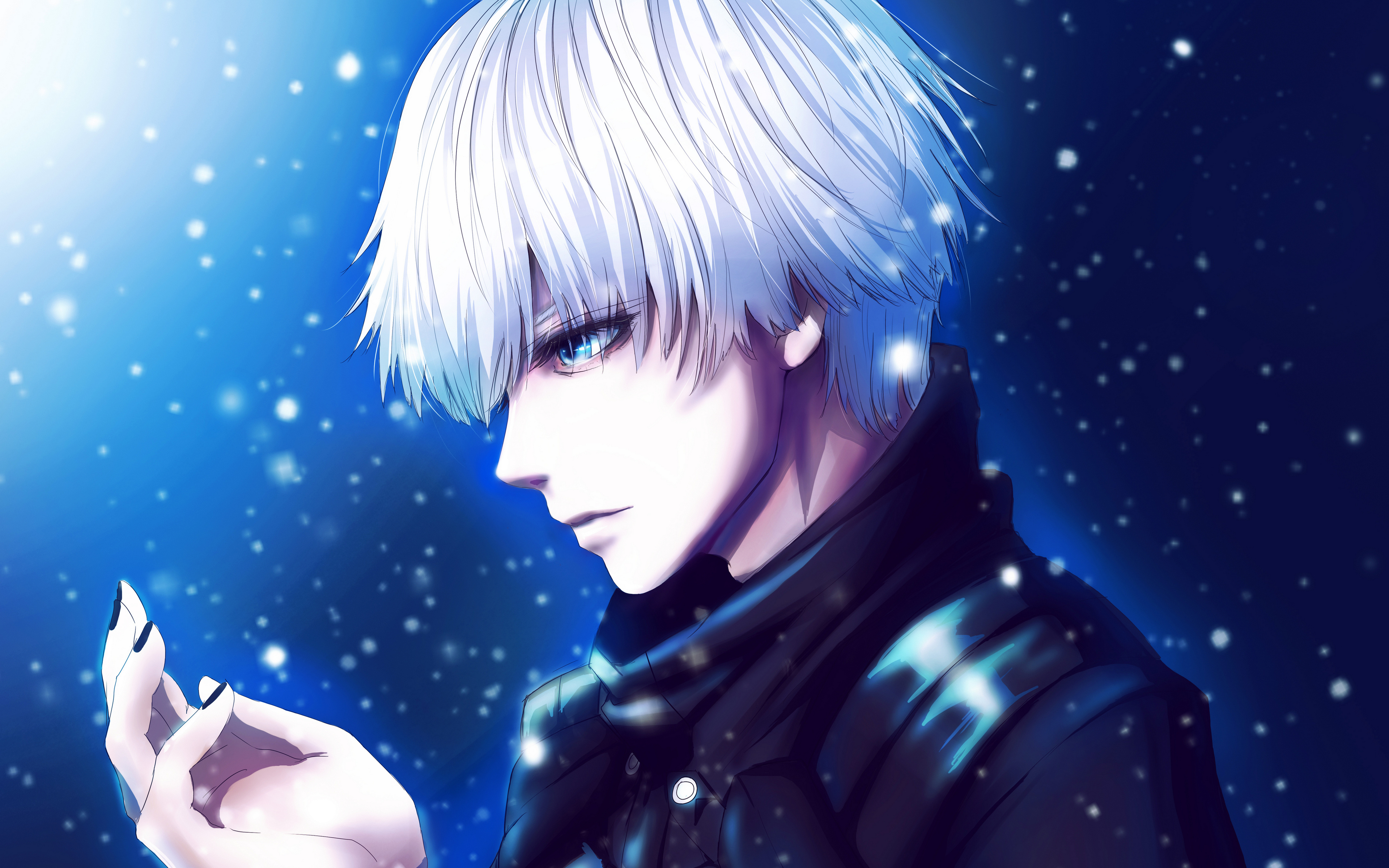 1. "Kaneki Ken from Tokyo Ghoul" - wide 1