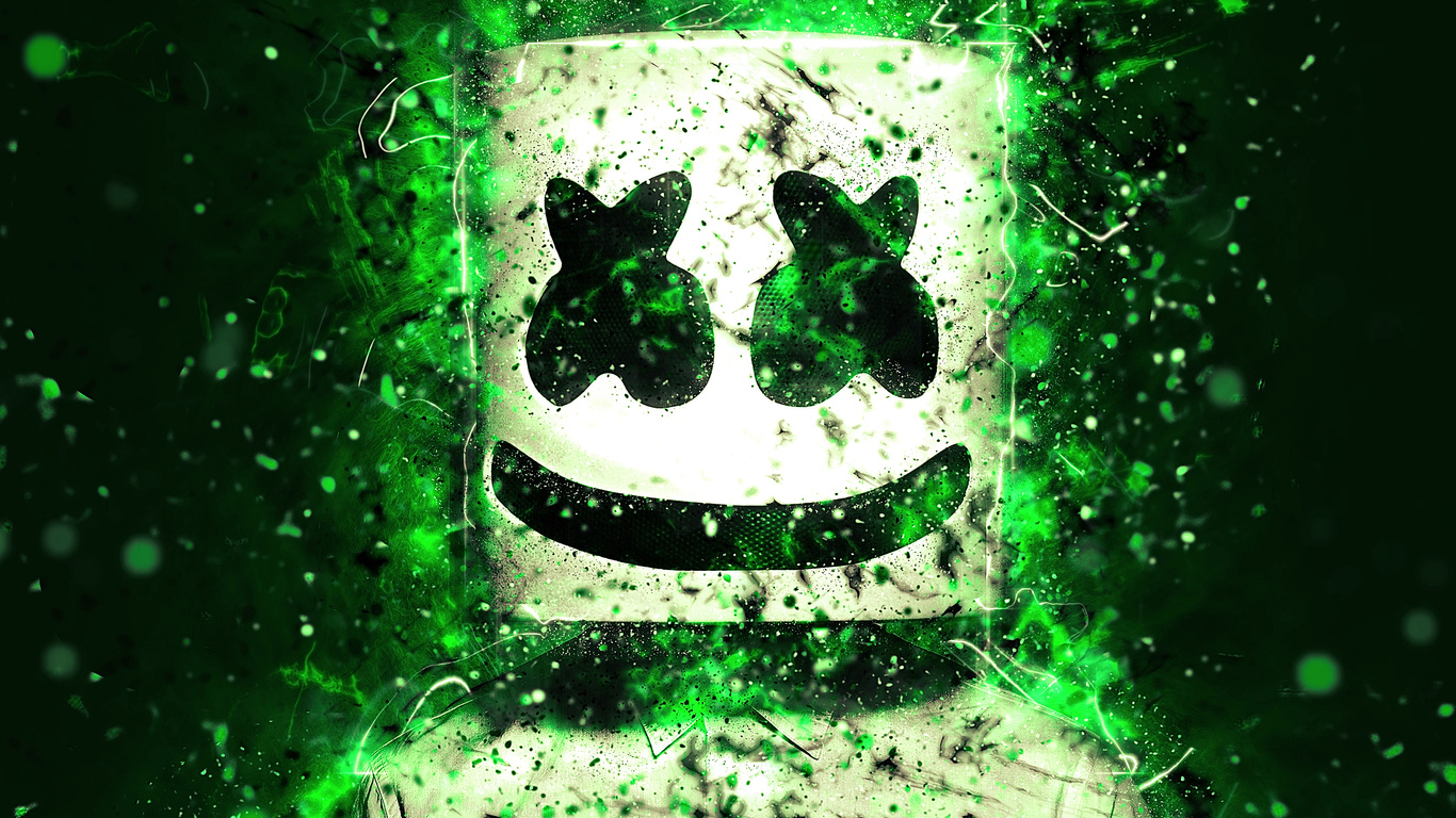 1366x768 4k Marshmello Art 1366x768 Resolution HD 4k Wallpapers, Images