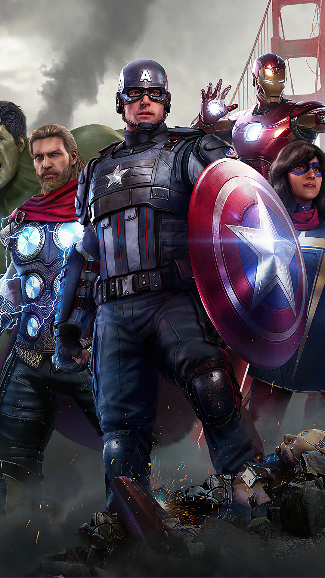Pixel 3 Marvel's Avengers Backgrounds