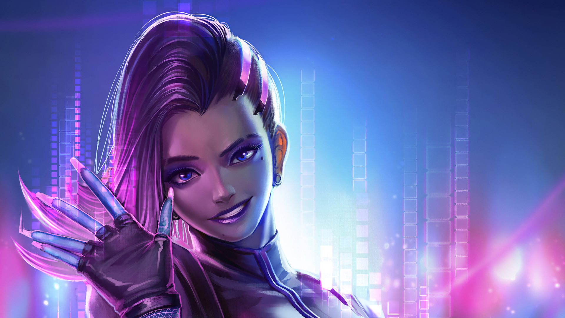 1920x1080 4k Sombra Overwatch Laptop Full HD 1080P ,HD 4k Wallpapers ...