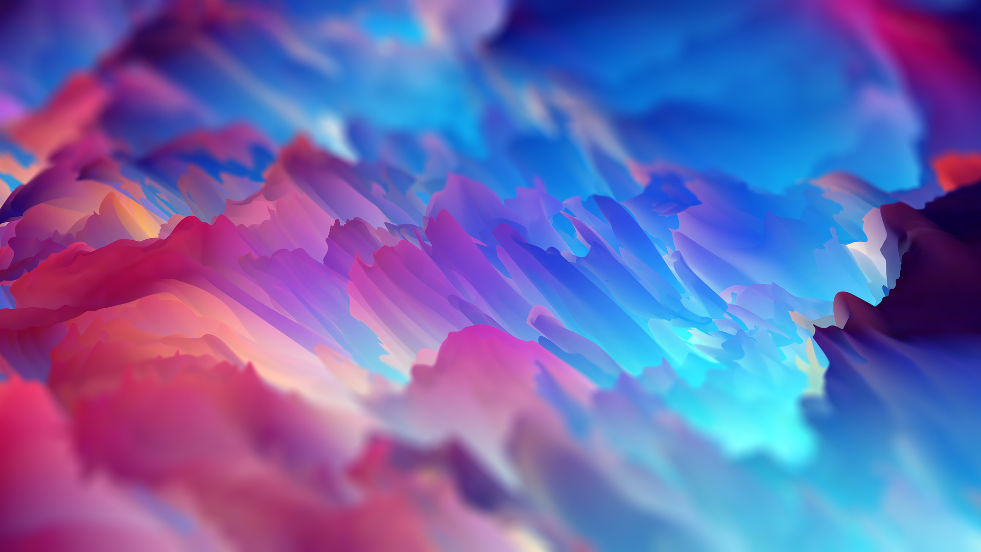 Abstract Colorful Space Colors KDE Plasma DESKTOP WALLPAPER 