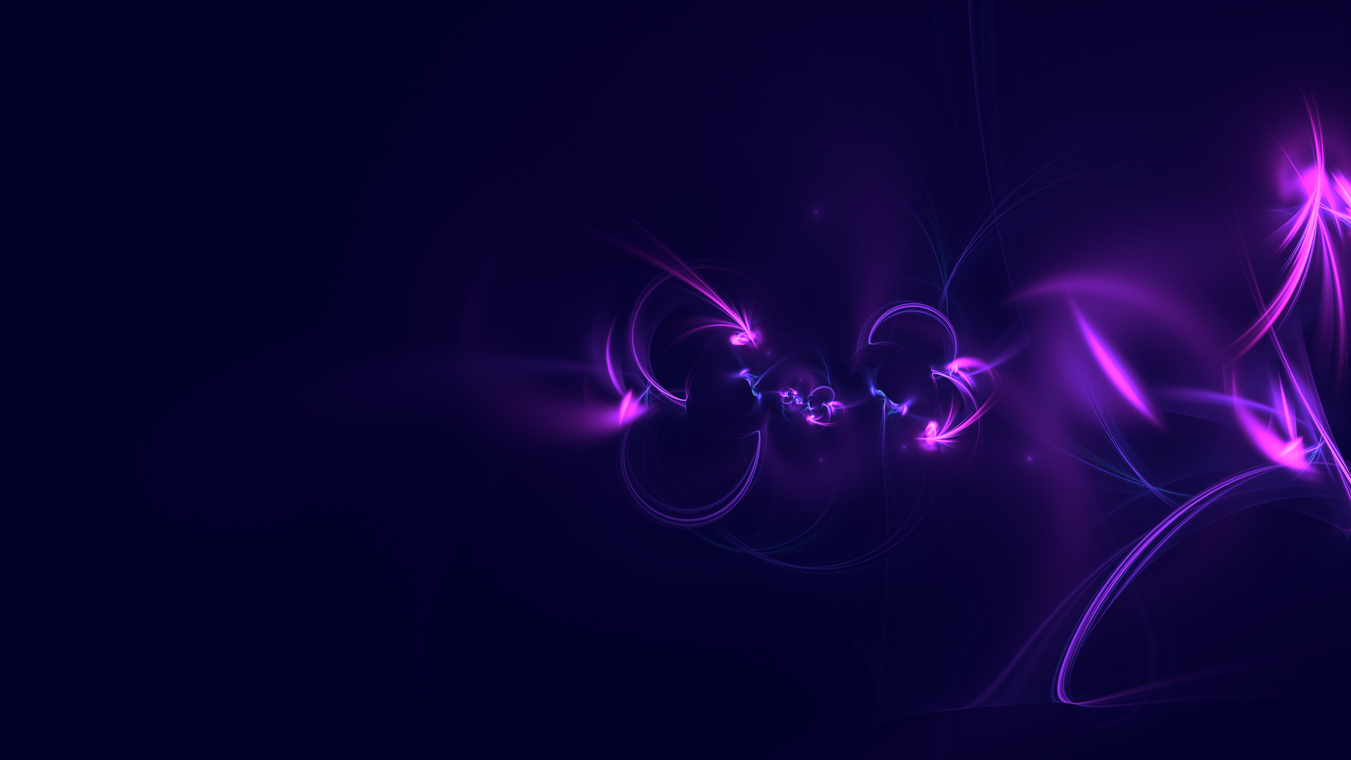 Abstract Digital Art Purple Background HD Wallpaper 