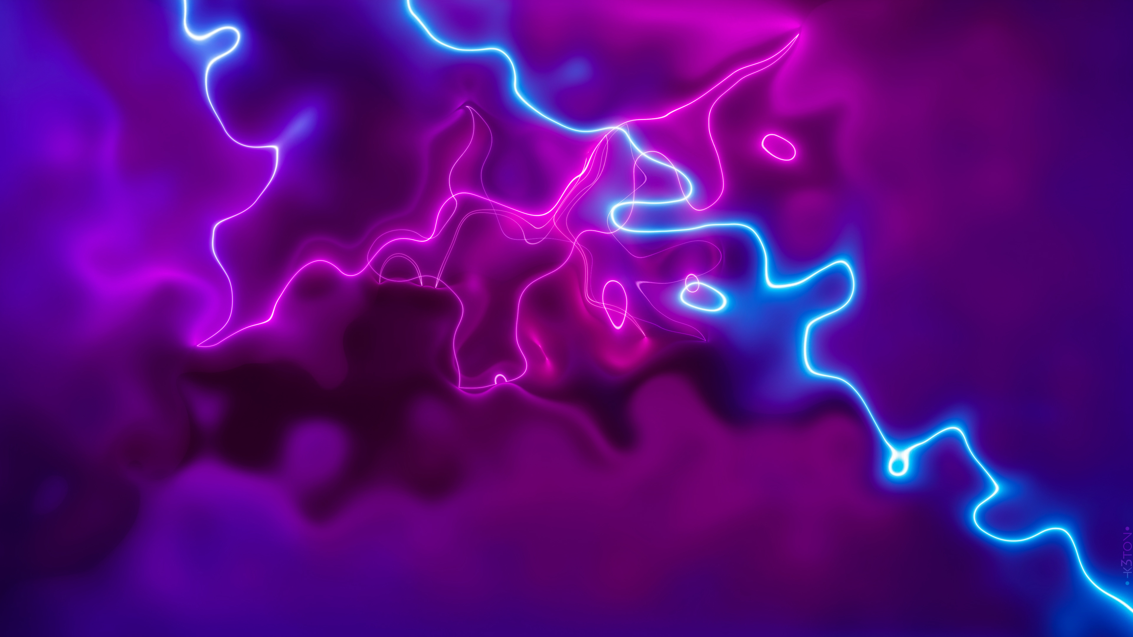 3840x2160 Abstract Lightning Effect 4k 4K ,HD 4k Wallpapers,Images ...