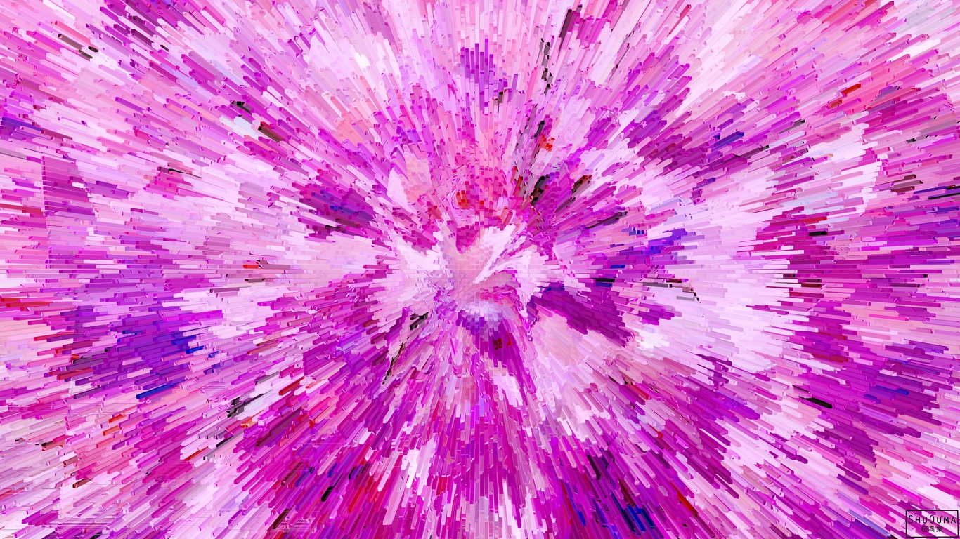Abstract Pink 5k Wallpaper In 1366x768 Resolution