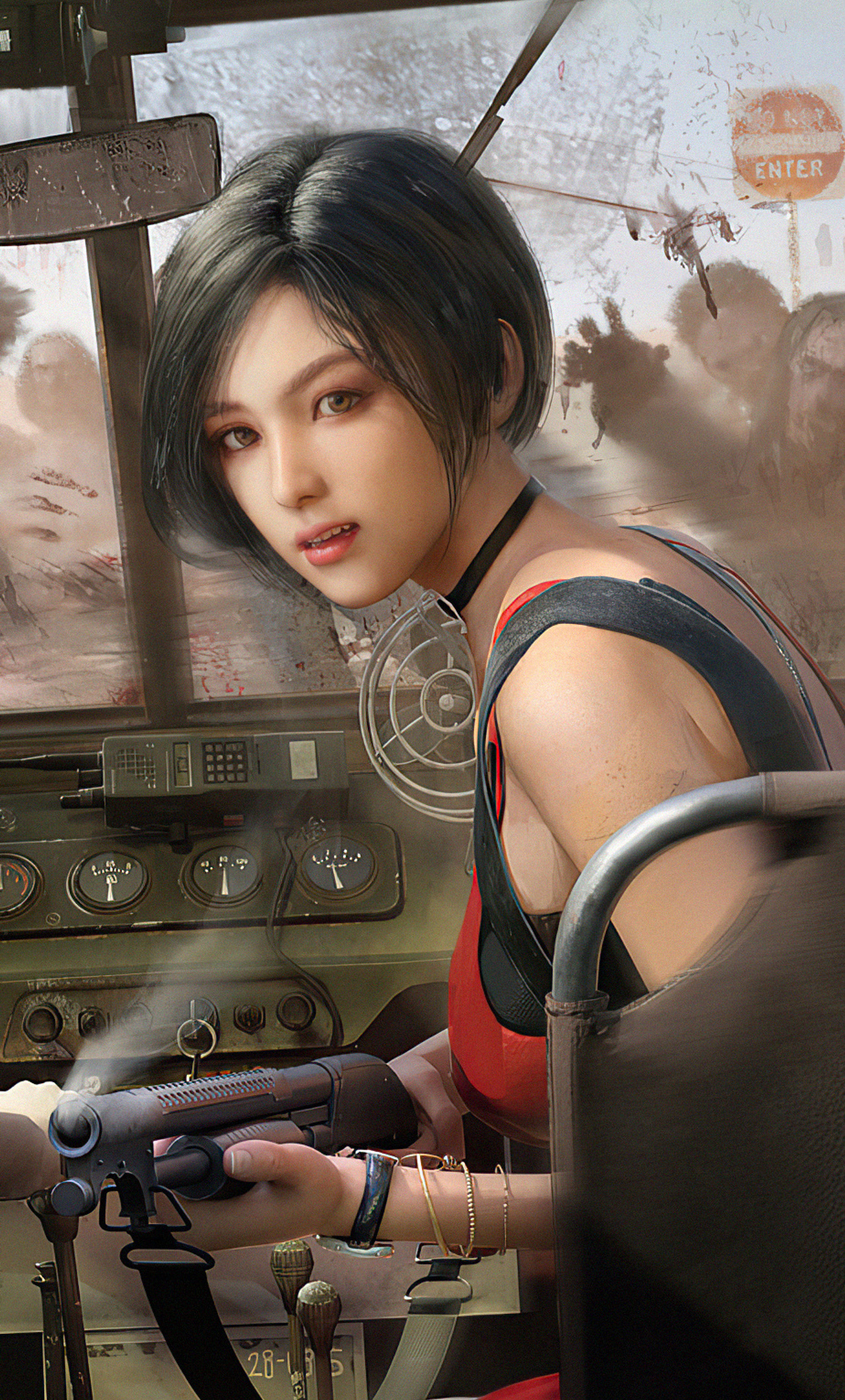 Ada Wong, resident evil, HD phone wallpaper