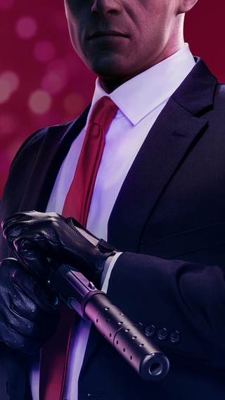 Agent 47 Hitman 2 Game Wallpaper In 320x568 Resolution