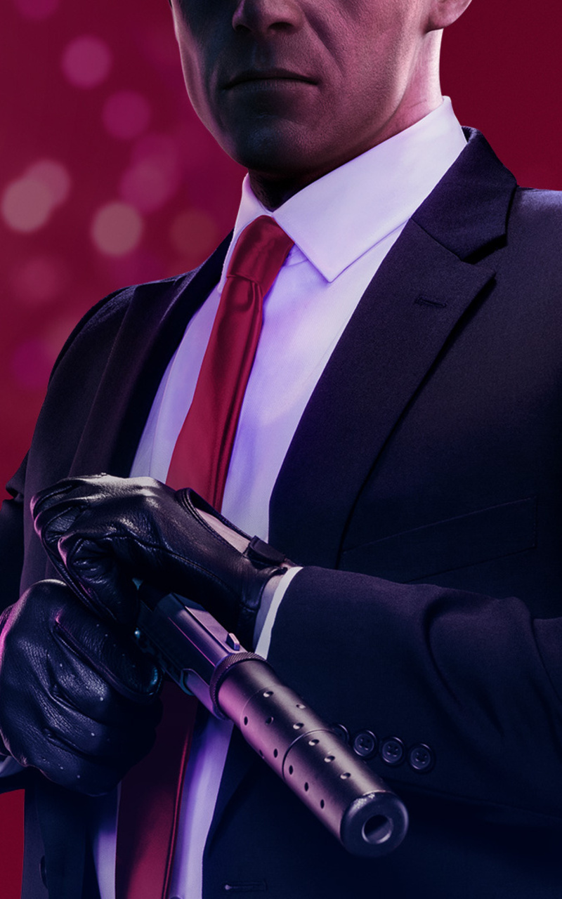 Agent 47 Hitman 2 Game Wallpaper In 800x1280 Resolution