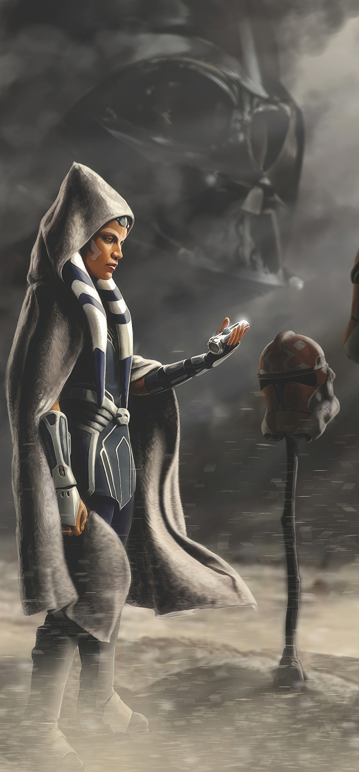 1242x2668 Ahsoka Victory And Death Iphone XS MAX ,HD 4k Wallpapers