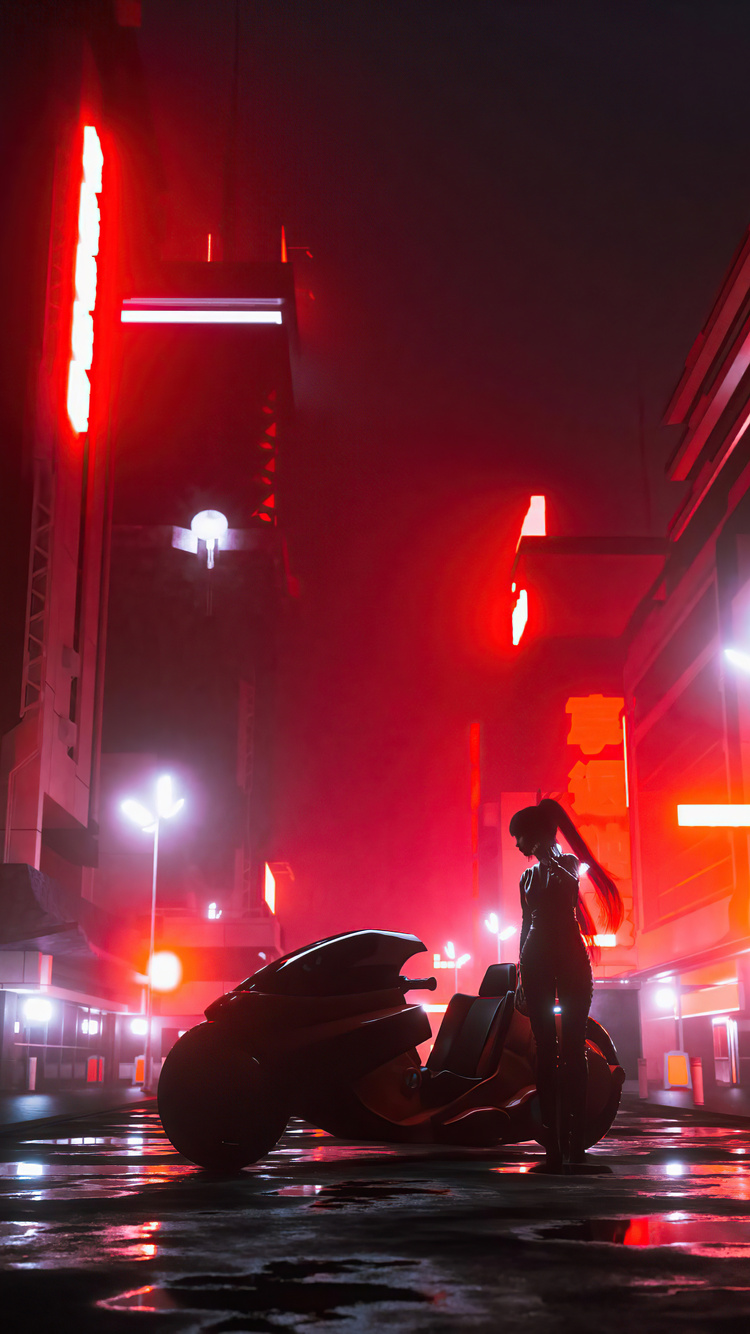 Cyberpunk iphone HD wallpapers