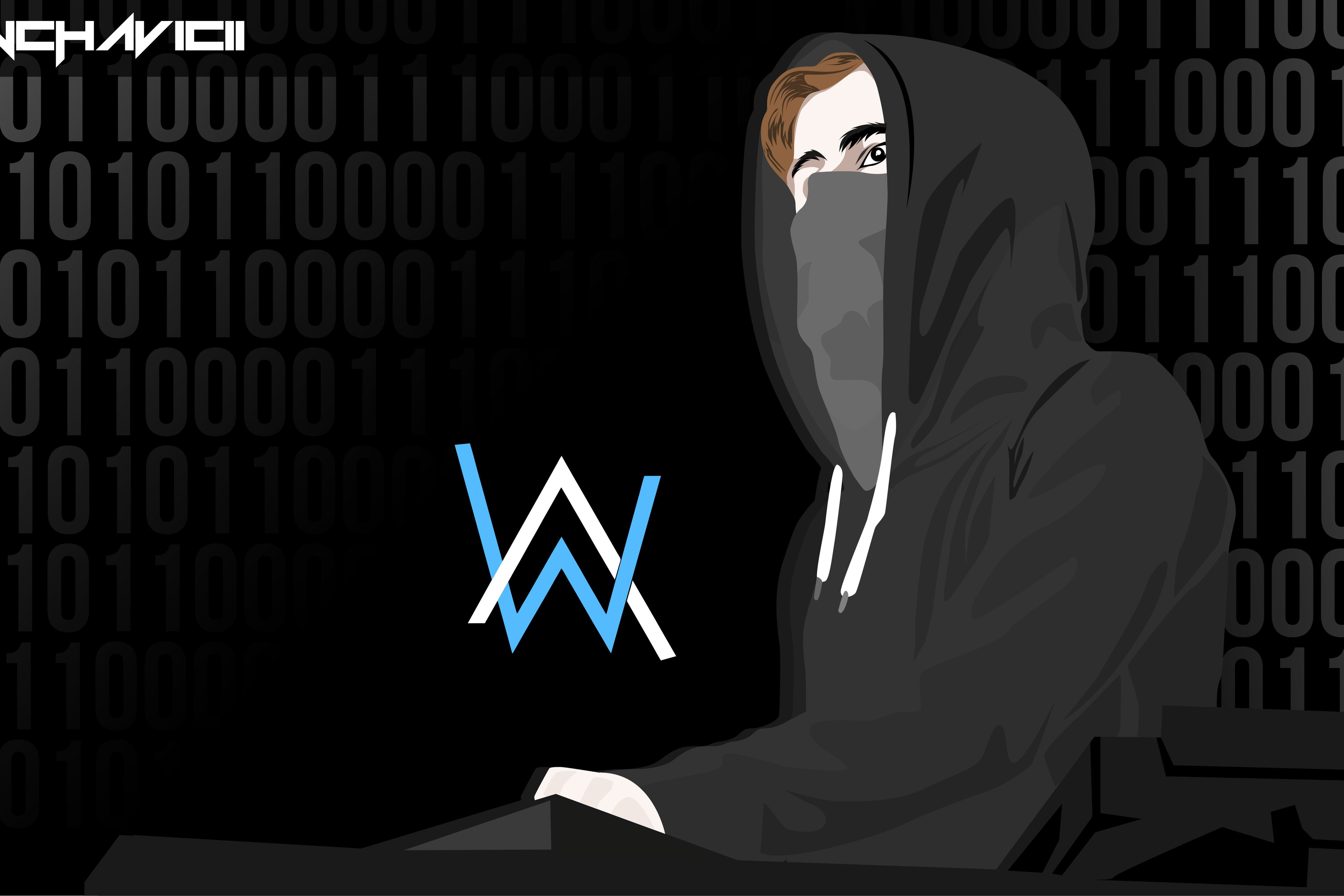 3840x2560 Alan Walker Minimalism 5k 3840x2560 Resolution HD 4k ...